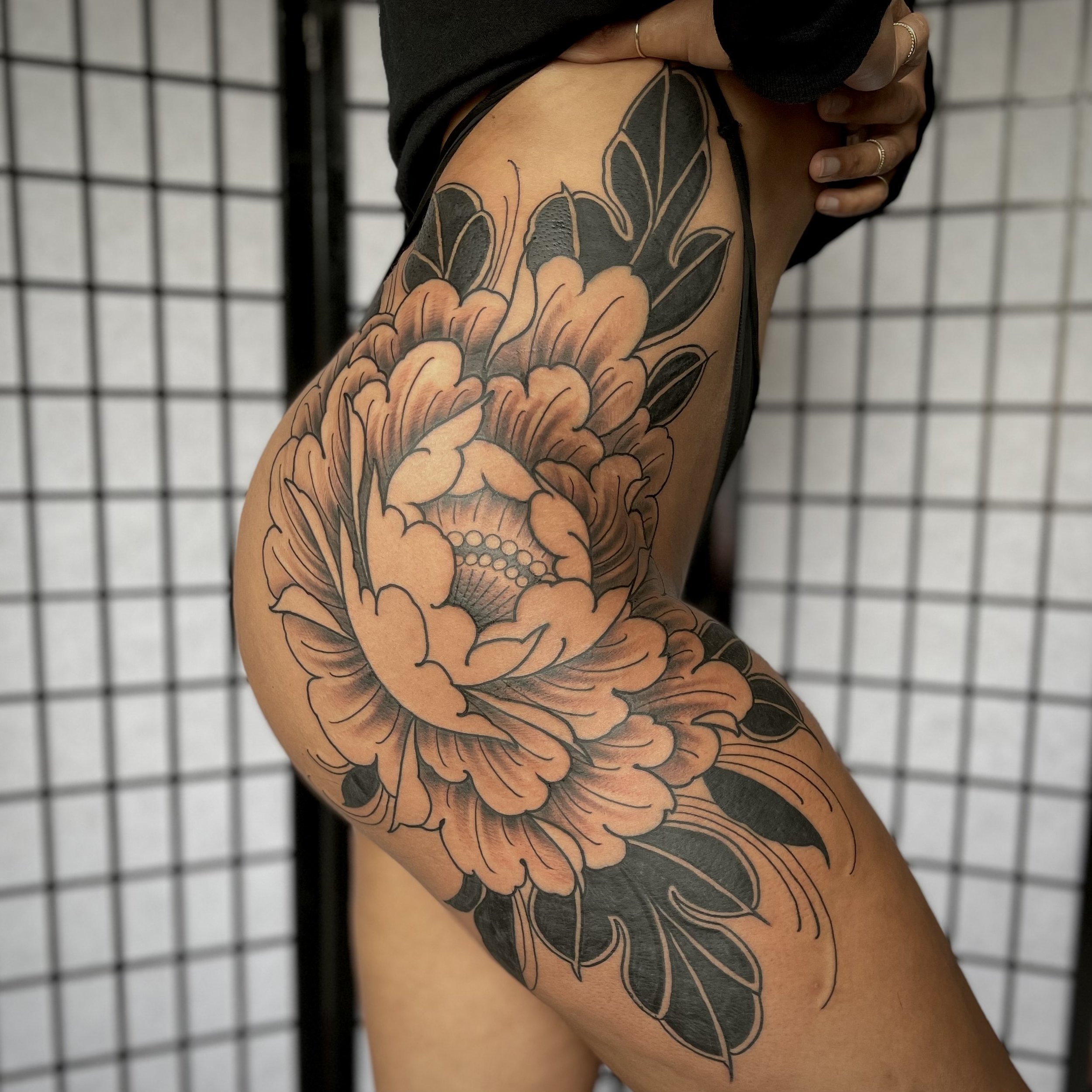 Japanese tattoo Peony