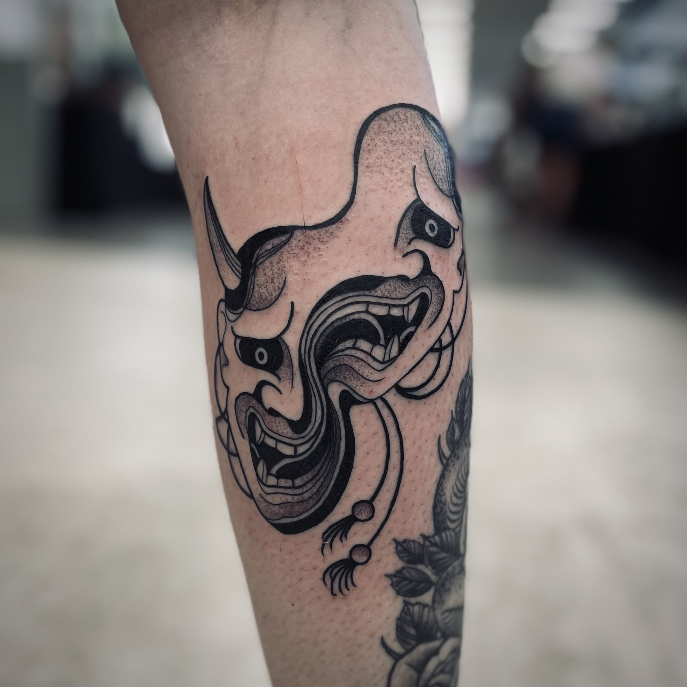 Japanese tattoo Hannya