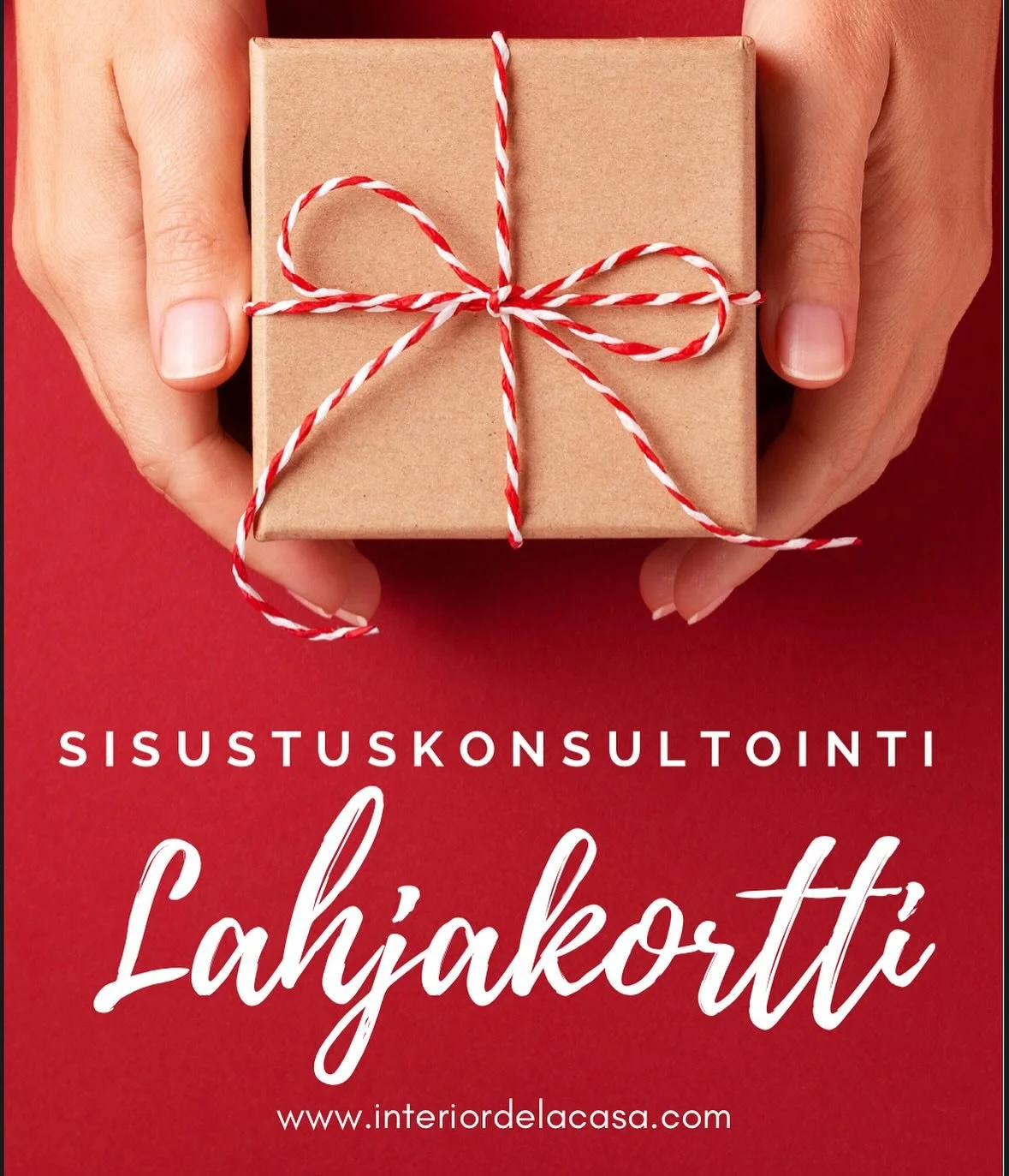 Ilahduta henkil&ouml;&auml;, jolla on jo kaikkea sisustuskonsultointi lahjakortilla 🎁

Lahjakortti r&auml;&auml;t&auml;l&ouml;id&auml;&auml;n juuri sopivaksi 🎁

#lahjakortti #lahjakortti&auml;idille #lahjakorttinetist&auml; #lahjakorttiis&auml;lle 
