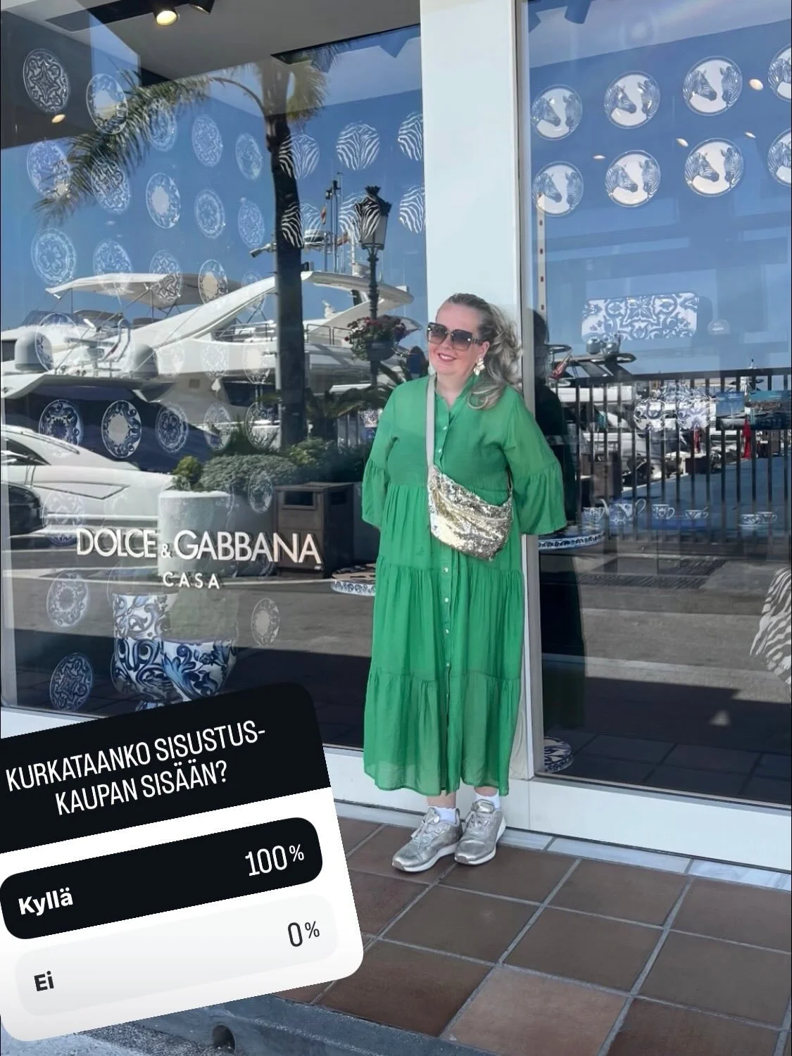 El&auml;inkuosit sisustuksessa = love at first sight 😍 T&auml;ysi kymppi! T&auml;st&auml; Puerto Banuksen satamassa sijaitsevasta Dolce&amp;Gabbana casa kaupasta olisin voinut kantaa kotiin vaikka kaiken. 

@dolcegabbana #el&auml;inkuosit #sisustuss