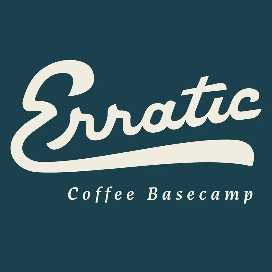 We&rsquo;ve got a new look!  Meet our Erratic logo: Nostalgic retro summer (coffee)basecamp vibes! 

Shoutout to our super talented designer Sophia Larson! She shares our passion for the natural beauty of Minnesota and the North Shore. It was such a 