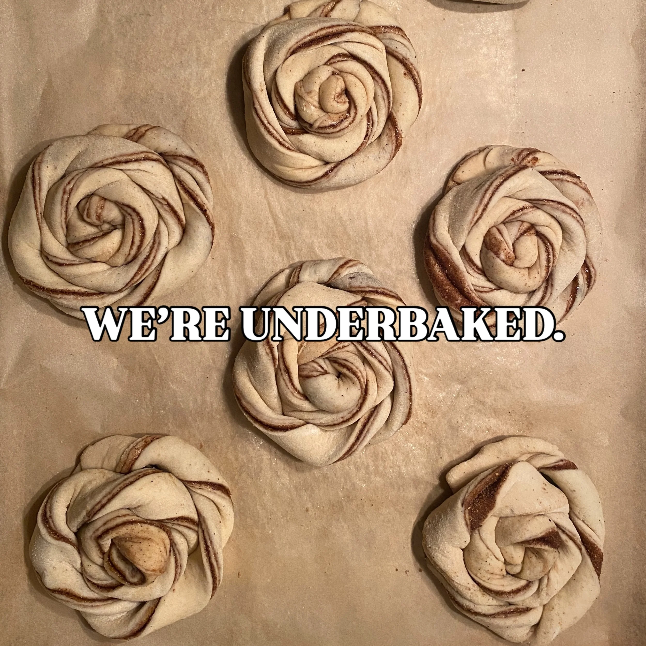 We&rsquo;re underbaked! Under-proofed! So many applicable baking analogies. The Erratic needs some more time in the oven / we&rsquo;re waiting on some crucial parts to finish the trailer. 

Airstreams are &ldquo;unique&rdquo; which just means you can