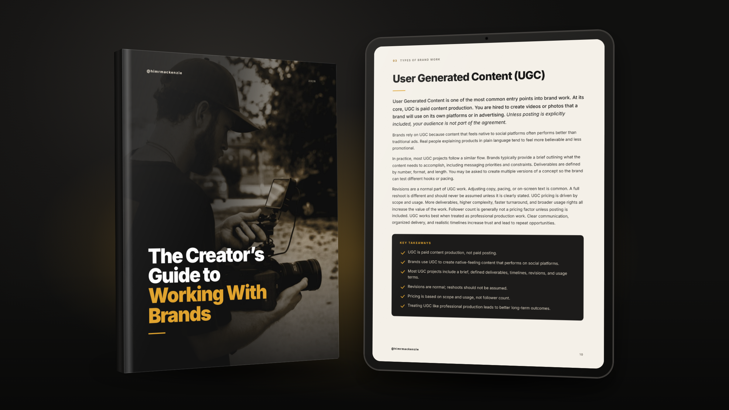 E-Book: Part Time Creators Guide to Working with Brands