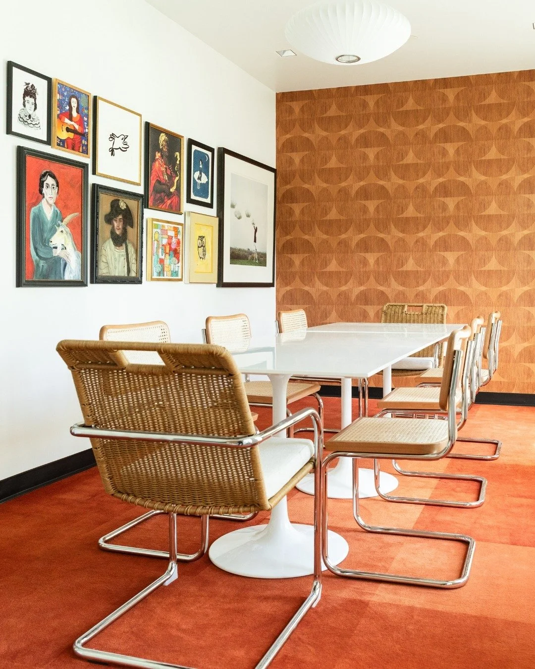 Bold and imaginative design with community in mind. 💫

We've been proud to partner with many women and gender expansive people in the design and creation of Gather RI, and Pernilla Bergquist of @pernillainteriors has been there from the start.

From