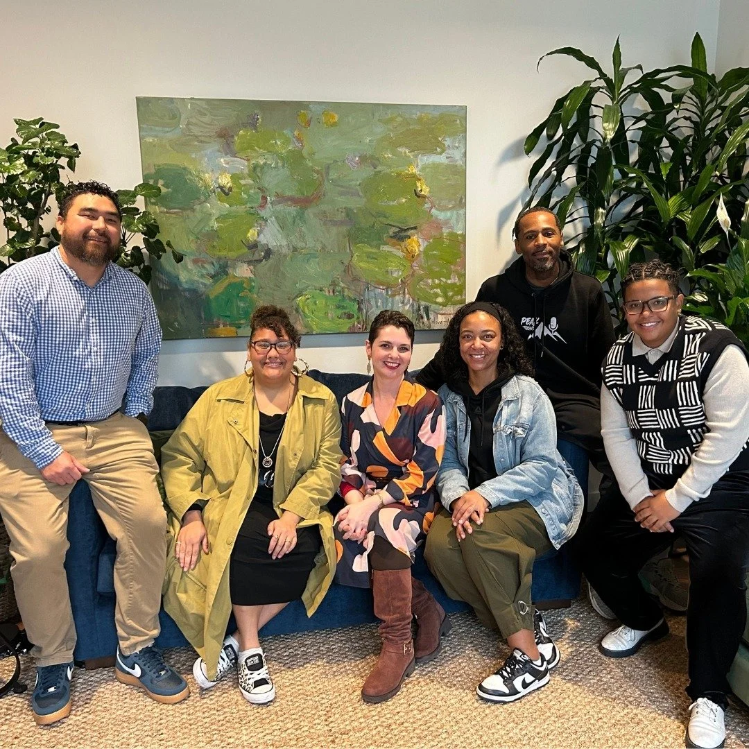 We were thrilled to host a group of inspirational and dedicated leaders whose work is transforming the lives of youth in Providence: Peter Chung with @youngvoices_ri, Stephanie Nunes with @youthinactionri, Denezia Fahie with @pvdstudentunion, and Ake