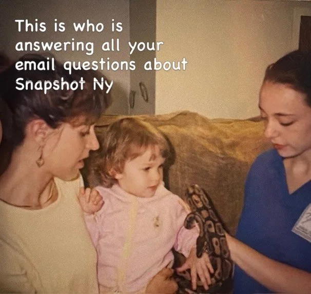 This is who is running the Snapshot NY project&hellip;.. Well, same kids with a passion for wildlife - we just have adult responsibilities now 🤷&zwj;♀️

#thisiswho #babytrend #nostalgia #wildlifeprofessionals