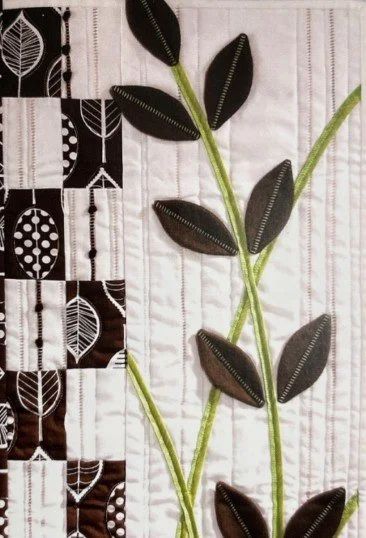 September 24th Serger Falling Leaves Wall Hanging