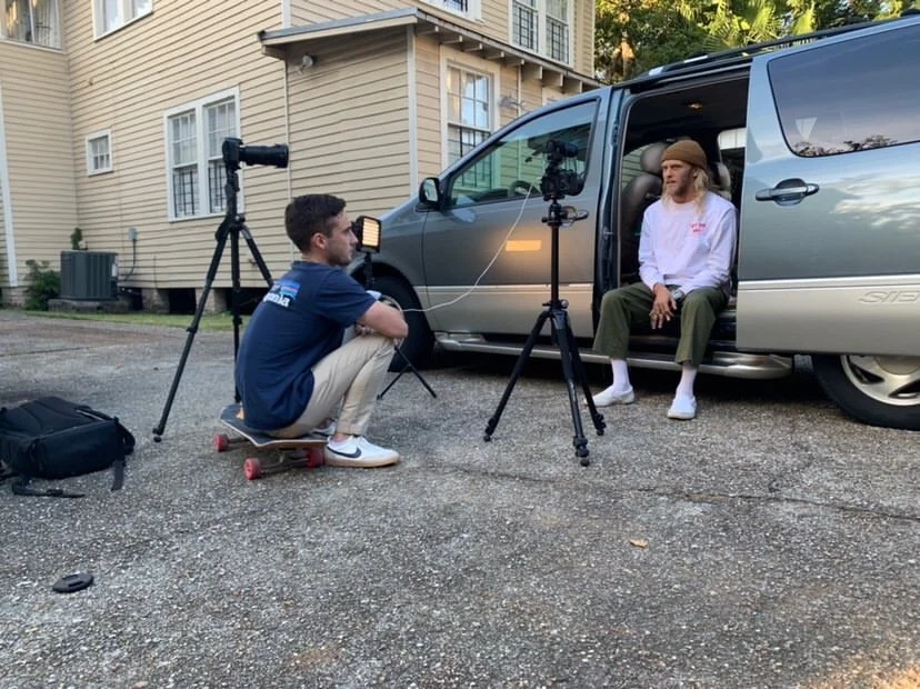 Making Waves documentary film still — Nicholas Dorsey director, New Orleans surf culture film