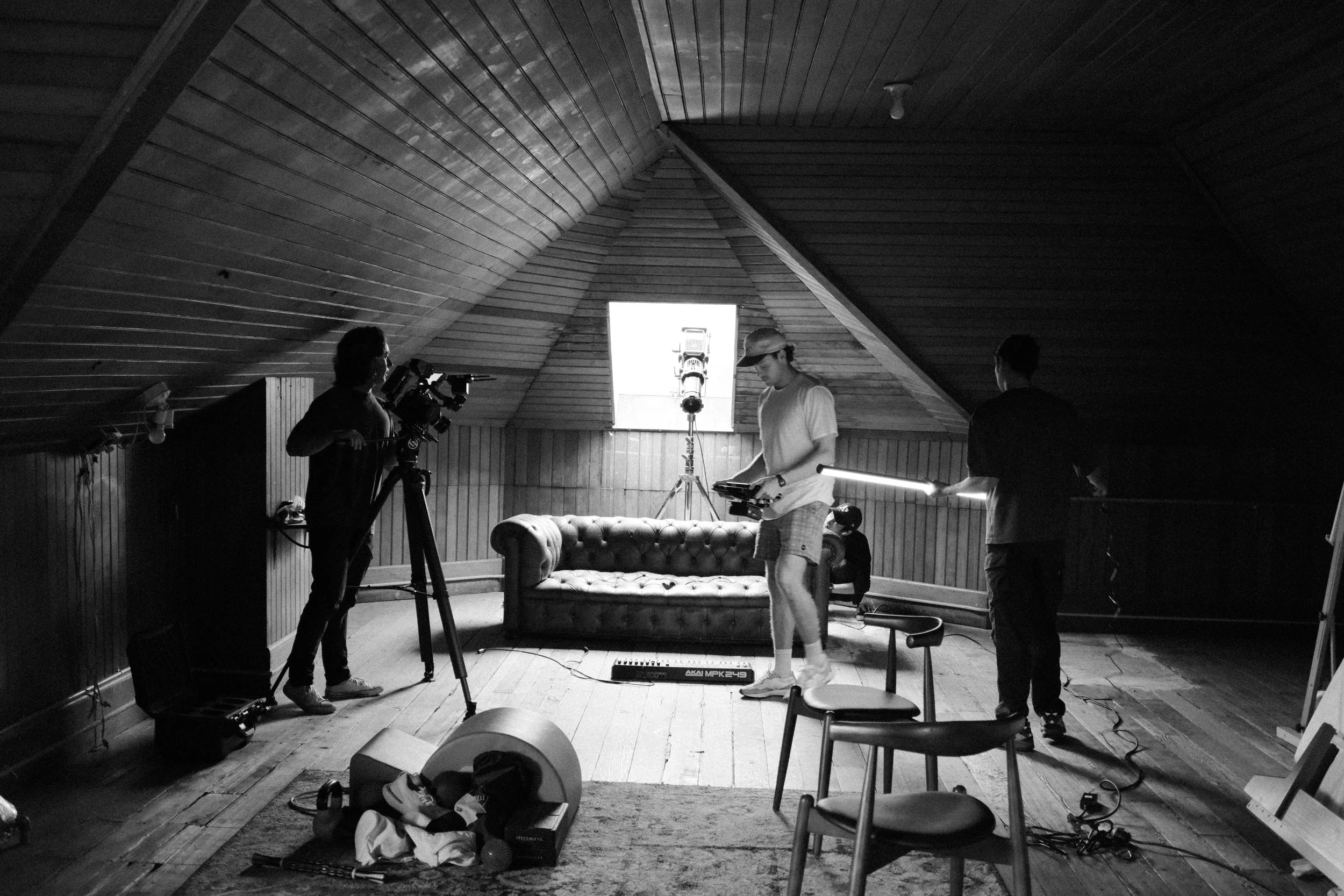 Vandelux commercial film still — Nicholas Dorsey director, San Francisco commercial videographer