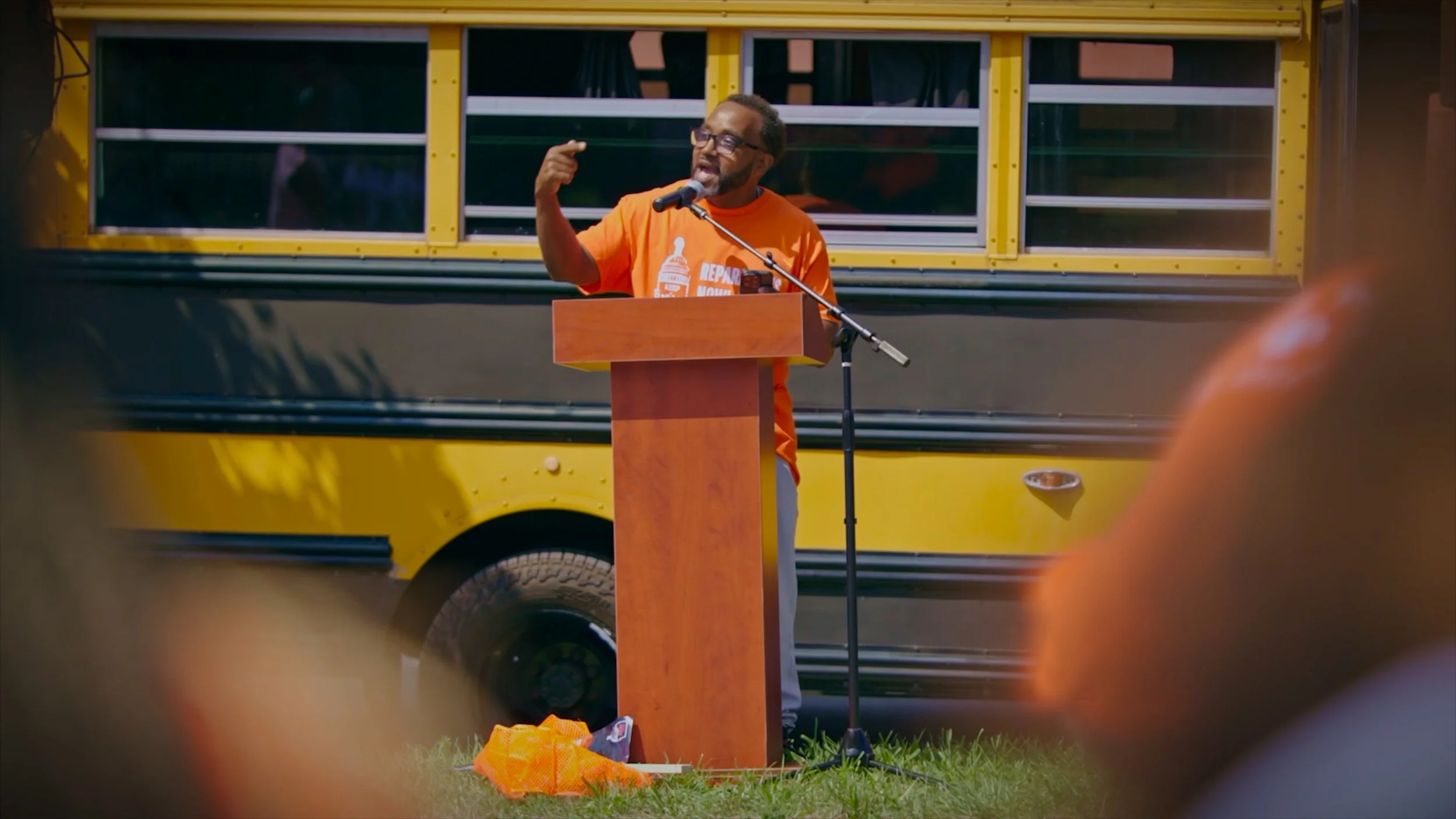 Democracy Heroes documentary film still — Nicholas Dorsey, San Francisco documentary cinematographer