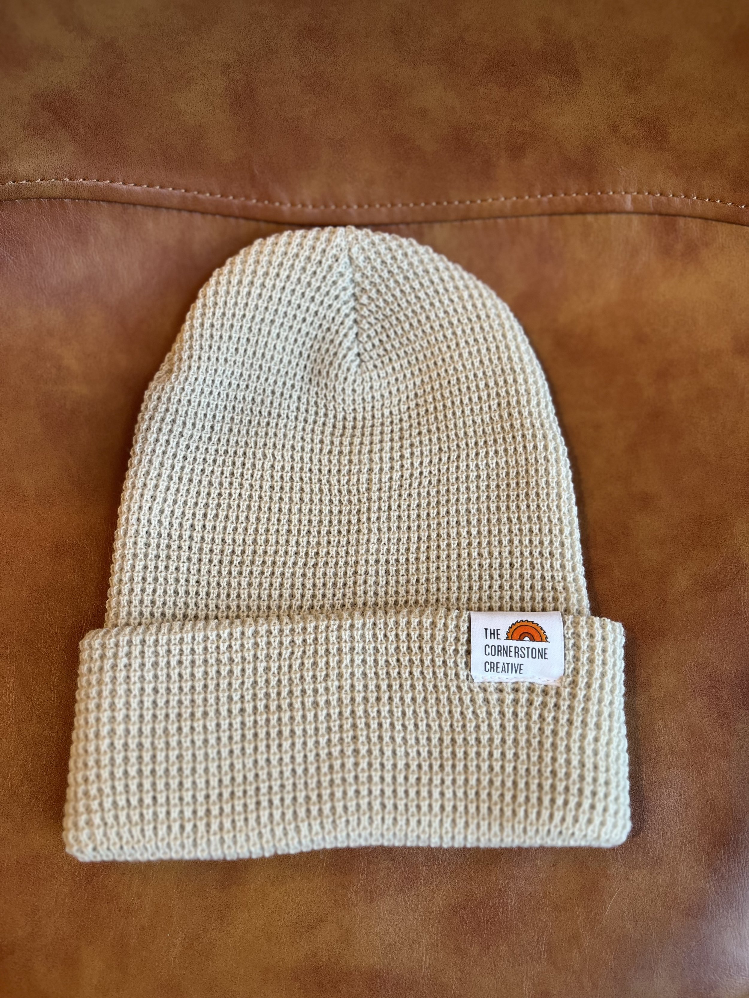 Oatmeal Waffle Beanie