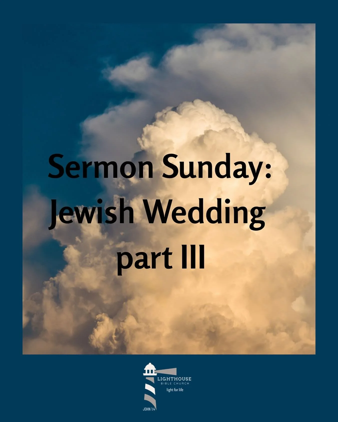 The Jewish Wedding &ndash; Part Three

This morning Pastor John brought the entire message together in such a powerful way. As we continued through the picture of the ancient Jewish wedding, he showed us the breathtaking parallels between the groom a