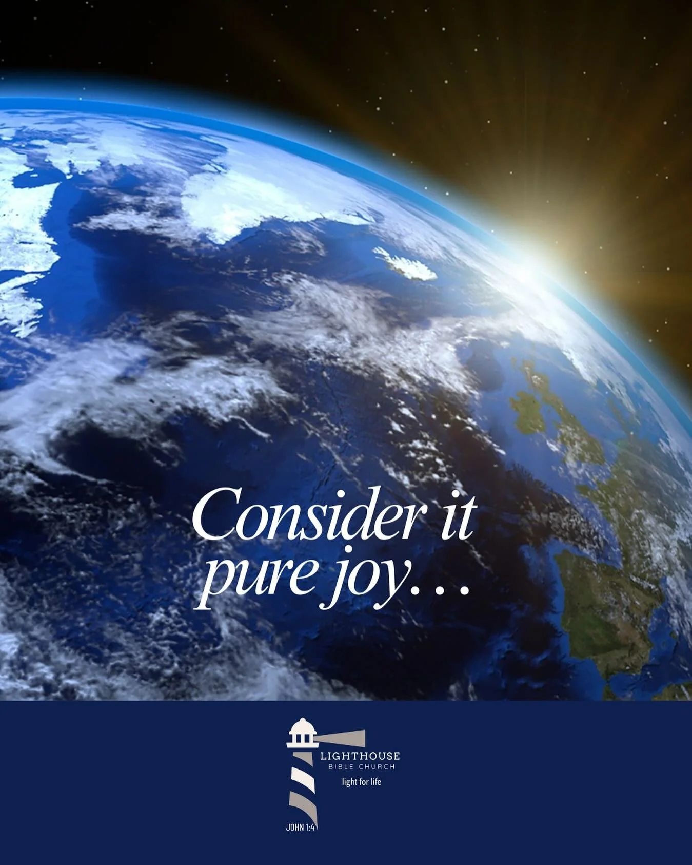 ✨ Count It All as Joy ✨

Today&rsquo;s message from Pastor John reminded us that as believers, trials are not optional&mdash;but how we respond to them is what sets us apart.

We are called to consider it all joy &mdash; not because life is easy, but