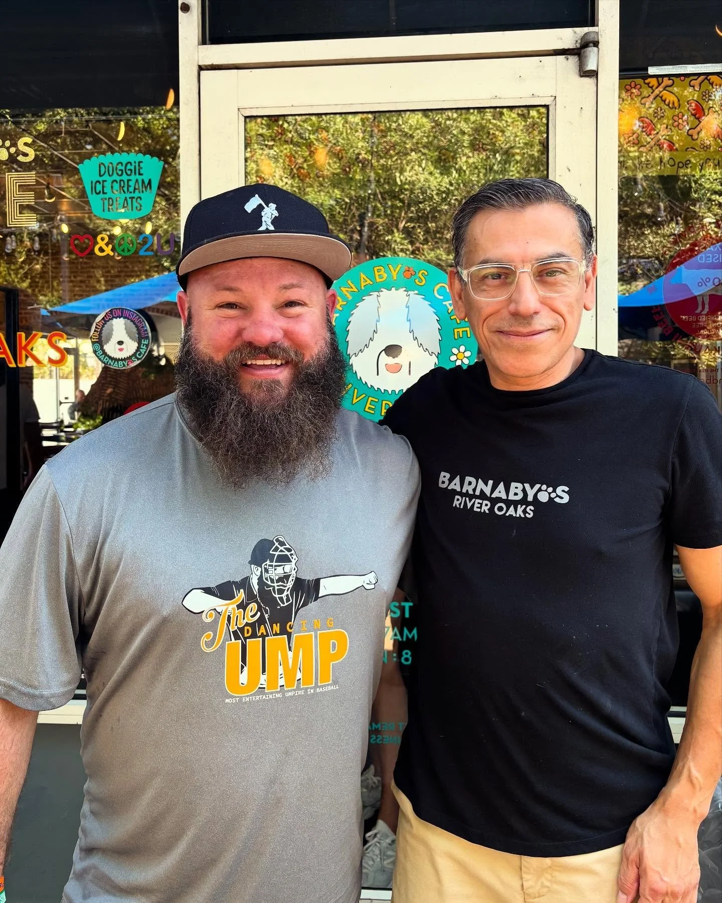 You never know who&rsquo;ll show up at Barnaby&rsquo;s &mdash; this time, it was Vincent &lsquo;The Dancing Umpire&rsquo; Chapman! Thanks for stopping by @thedancing_ump !
