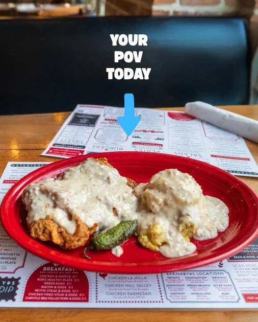 Your Monday mood: juicy, crispy, and covered in gravy.
Chicken Fried Steak Special &bull; $15 &bull; Every Monday 🎉