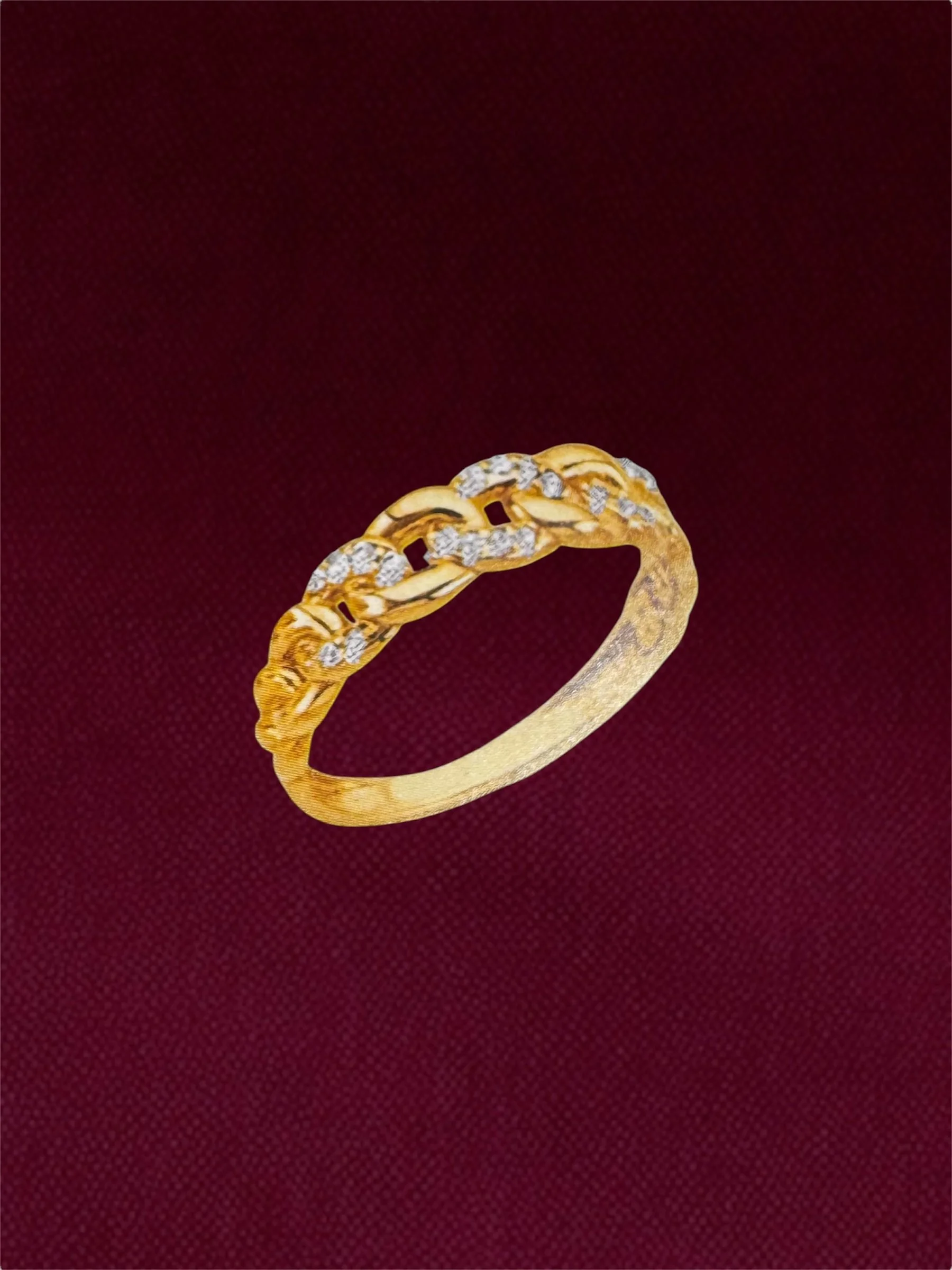 WOMENS CHAIN LINK RING
