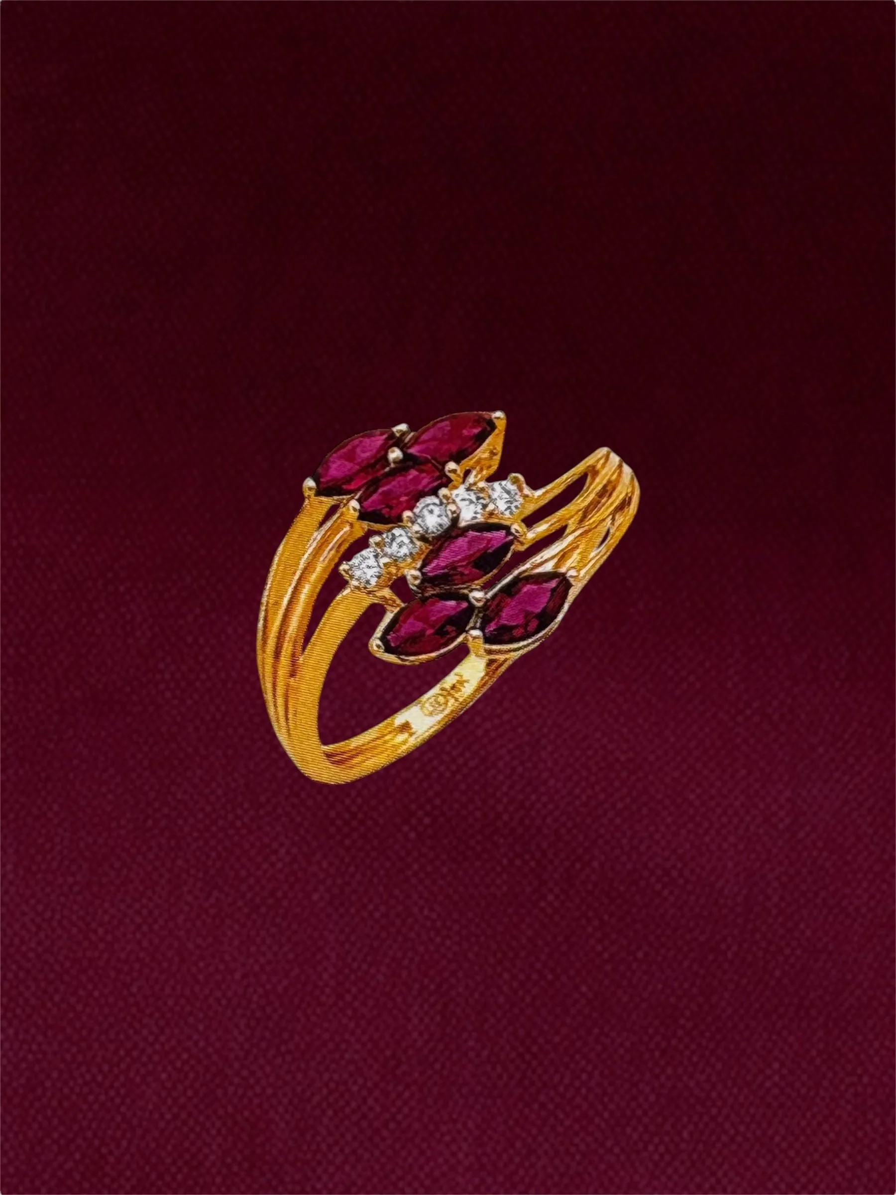 WOMENS COLOR STONE RING