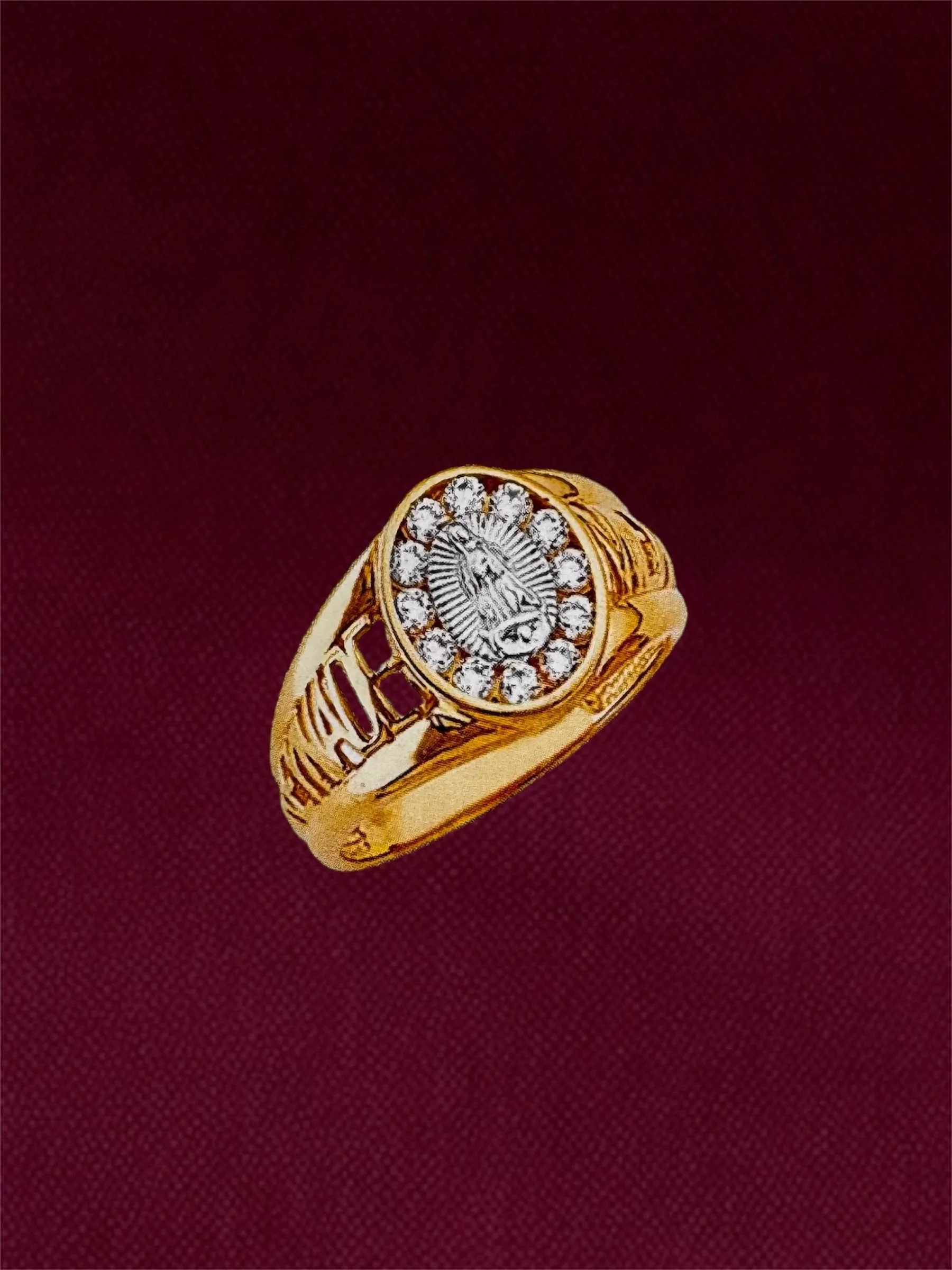 MENS VIRGIN-MARY RING