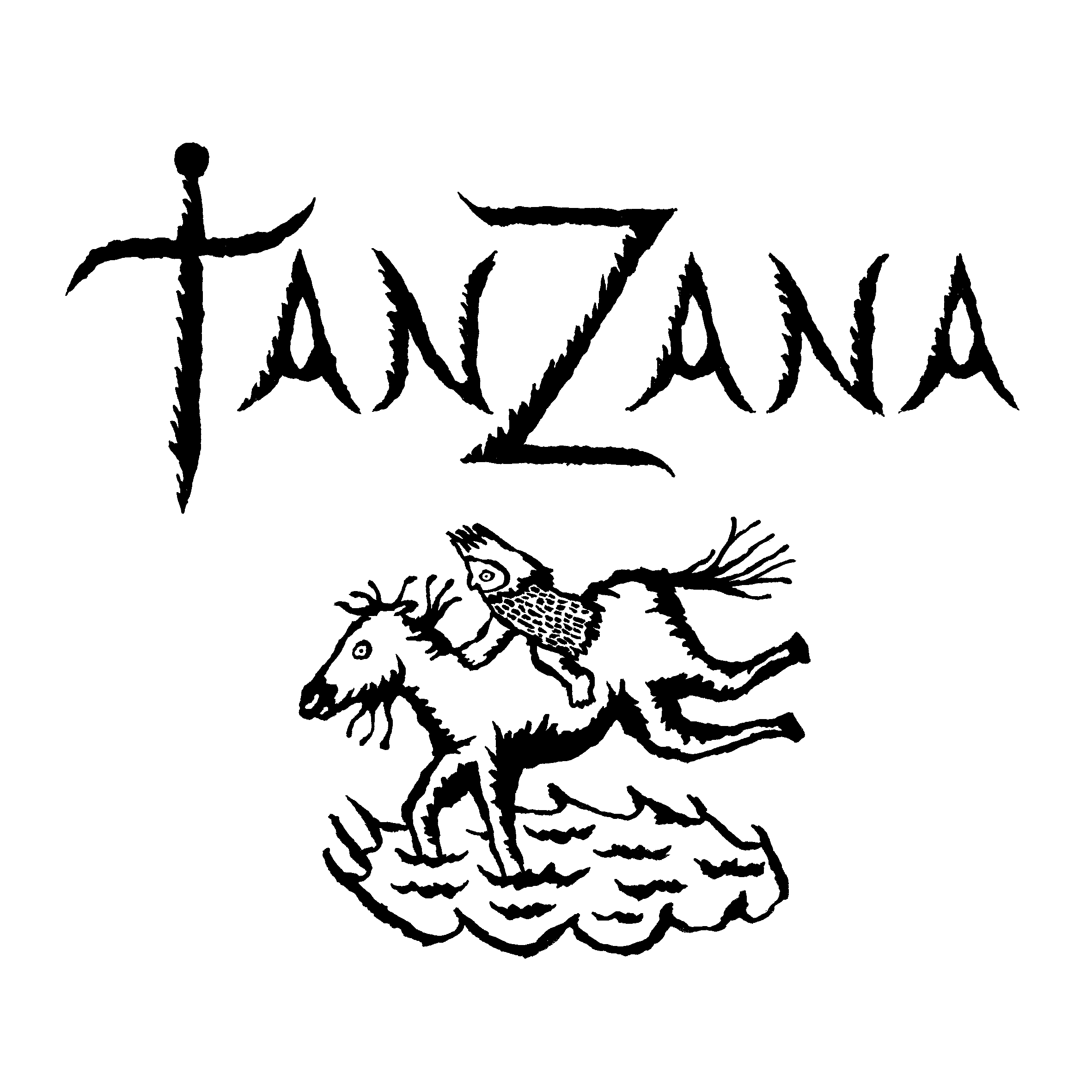 Merchandise design for Glasgow band Tanzana