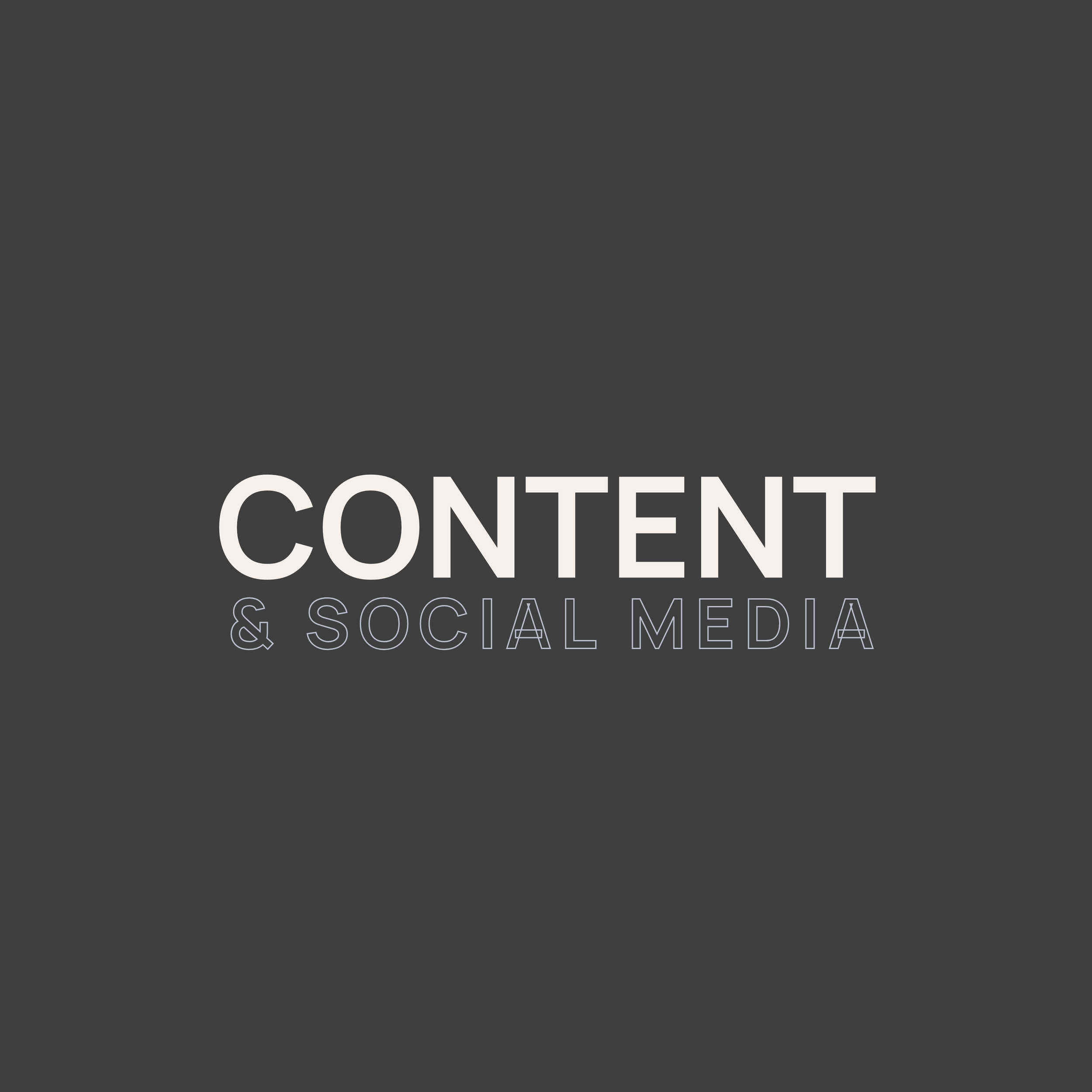 CONTENT & SOCIAL MEDIA