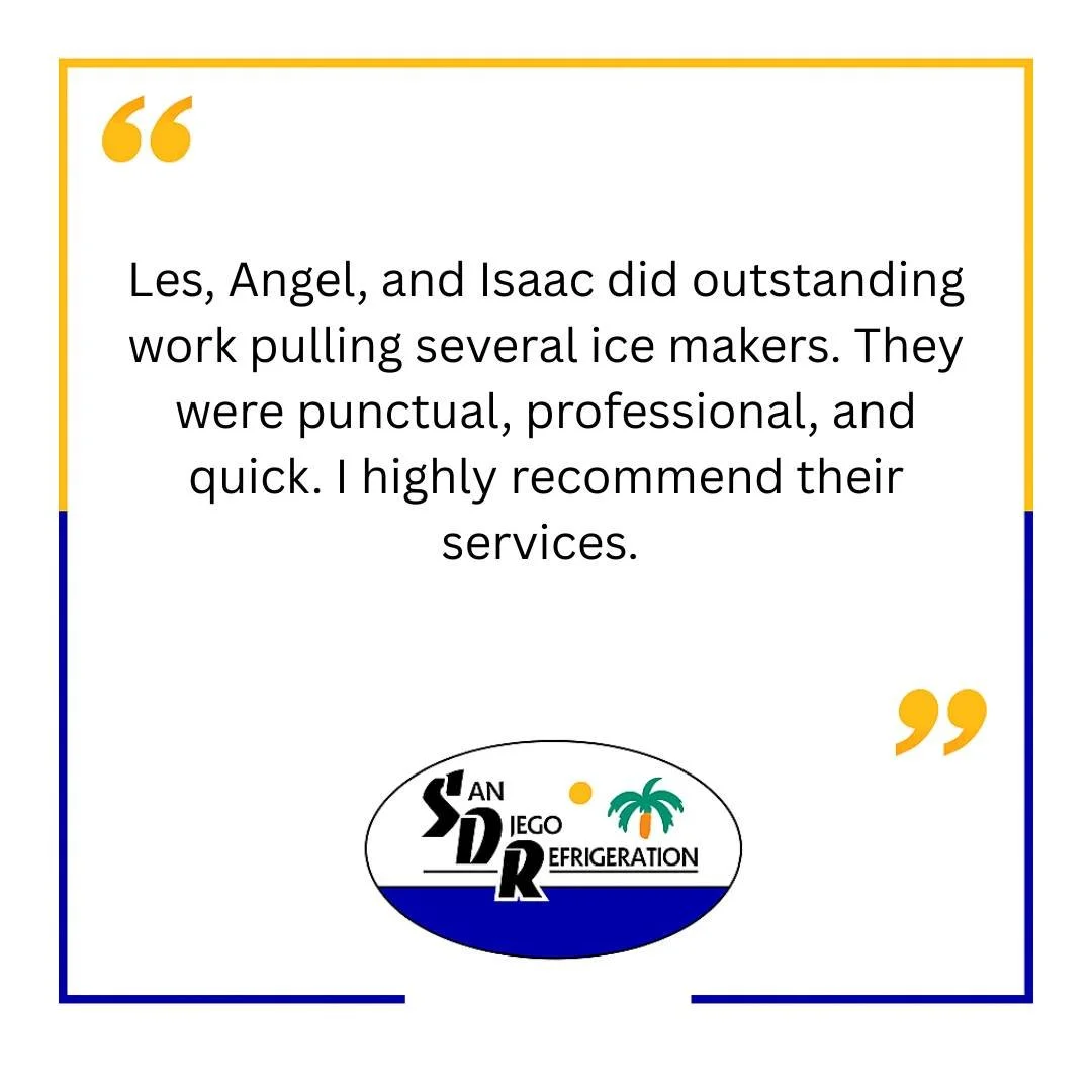 🧊 Chillin&rsquo; with the best crew! 🧊
Big shoutout to Les, Angel, and Isaac for crushing it on an ice maker project.
&ldquo;They were punctual, professional, and quick. I highly recommend their services.&rdquo; 🙌

When it comes to keeping things 