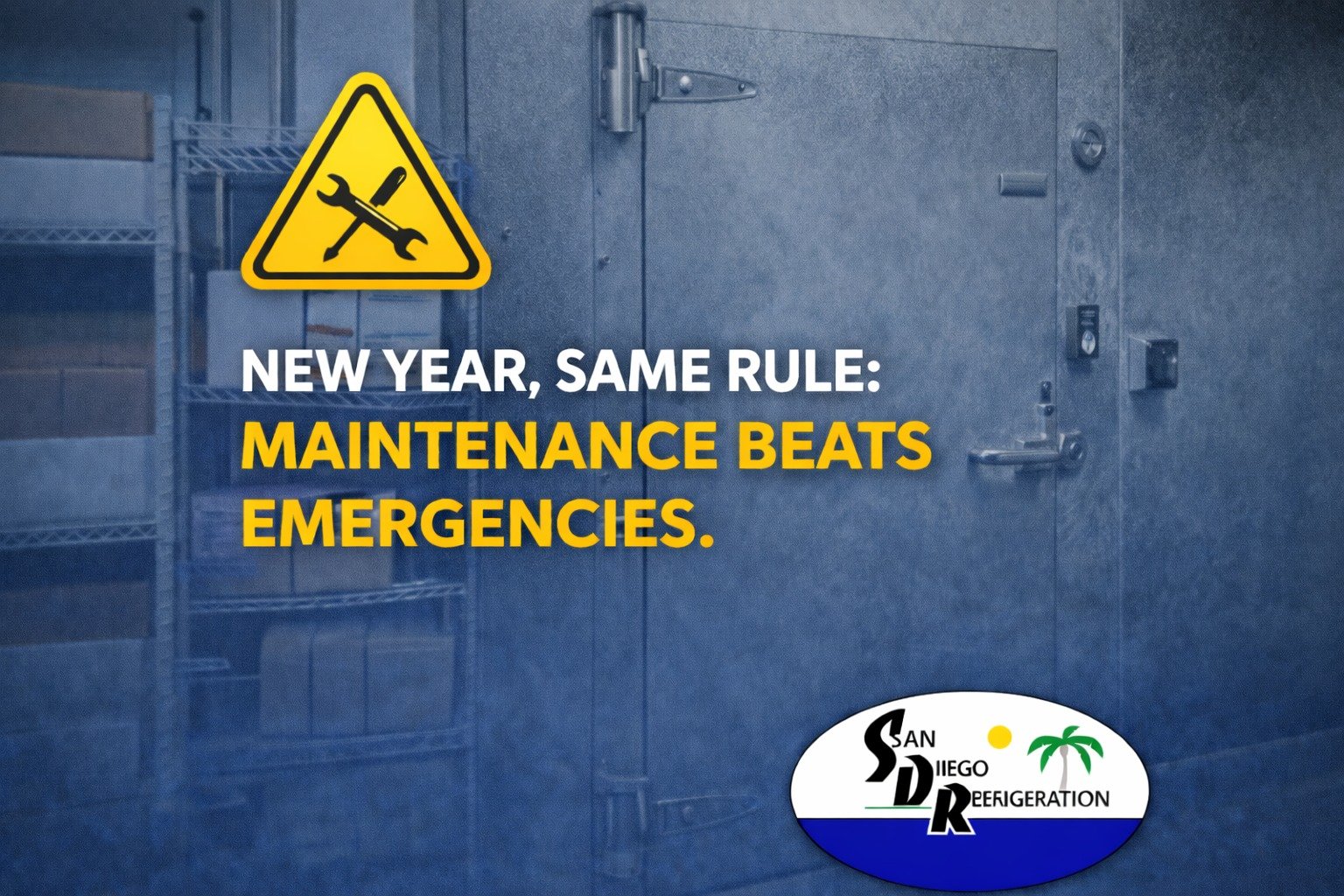 Kicking off the year with a reminder &mdash; routine refrigeration maintenance helps prevent breakdowns, protect product, and avoid costly downtime.

A little attention now can save a lot later.

#MaintenanceMonday #SDR #CommercialRefrigeration #Prev