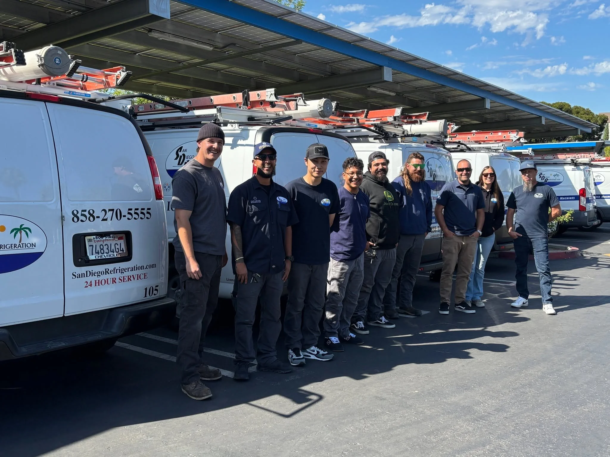 Great service starts with great people.

Meet the team behind San Diego Refrigeration &mdash; skilled, dependable, and proud of the work they do every day.

#MeetTheTeam #SDR #CommercialRefrigeration #SanDiego