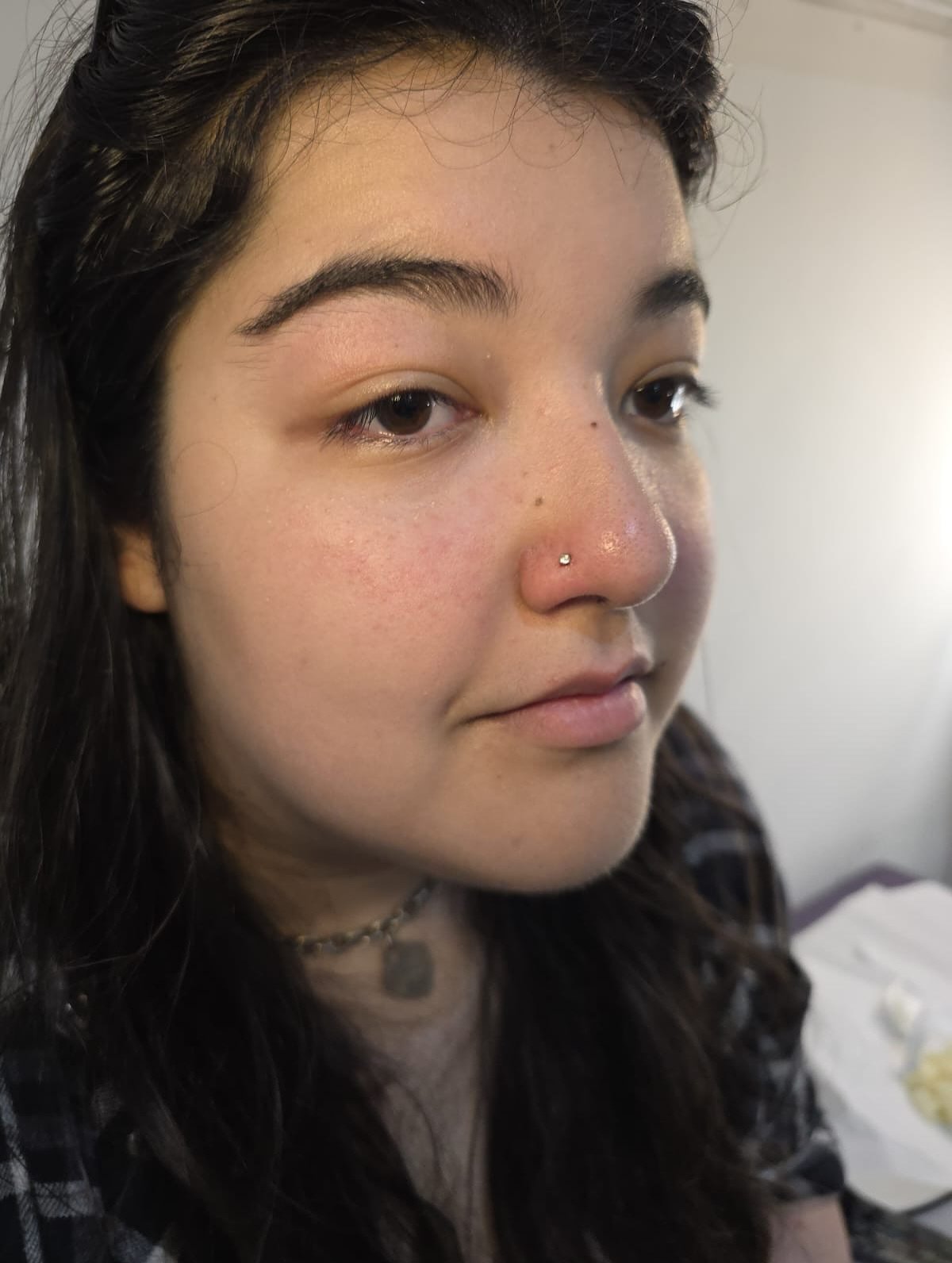 Beautiful nose piercing for this lovely client! Swipe for our piercing menu &amp; book via our website or app. 📲

Why choose us for your piercings in Bromley? 📍

✨ Spotless, sterile and hygienic clinic environment
✨ Calm, welcoming space so you fee