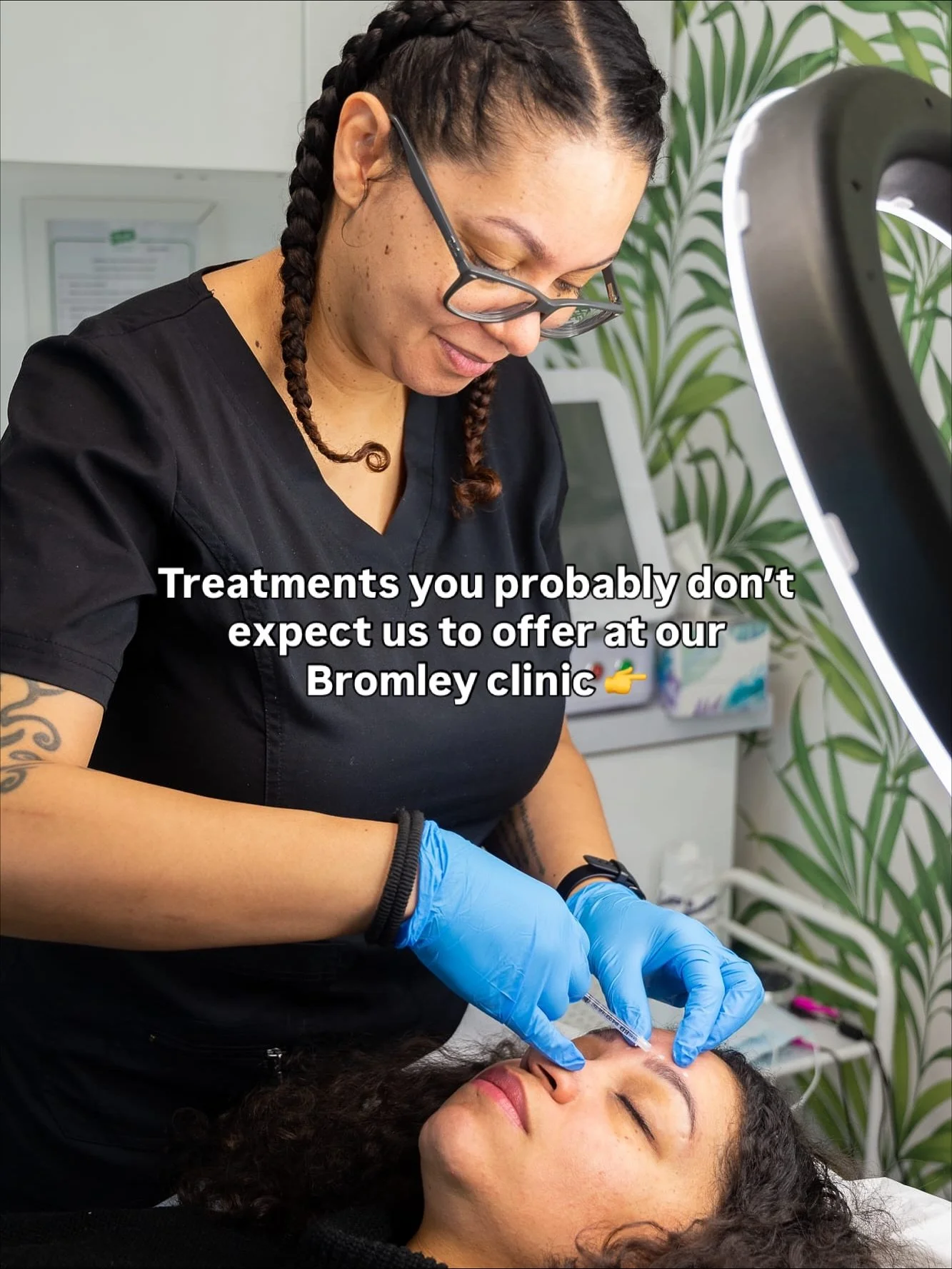 The beauty &amp; aesthetics treatments you don&rsquo;t expect but we DO offer at our Bromley clinic! 🤭

All available to book via our website (link in bio) or phones 07590 929 099.

Comment below if you have any questions about it any of our treatme