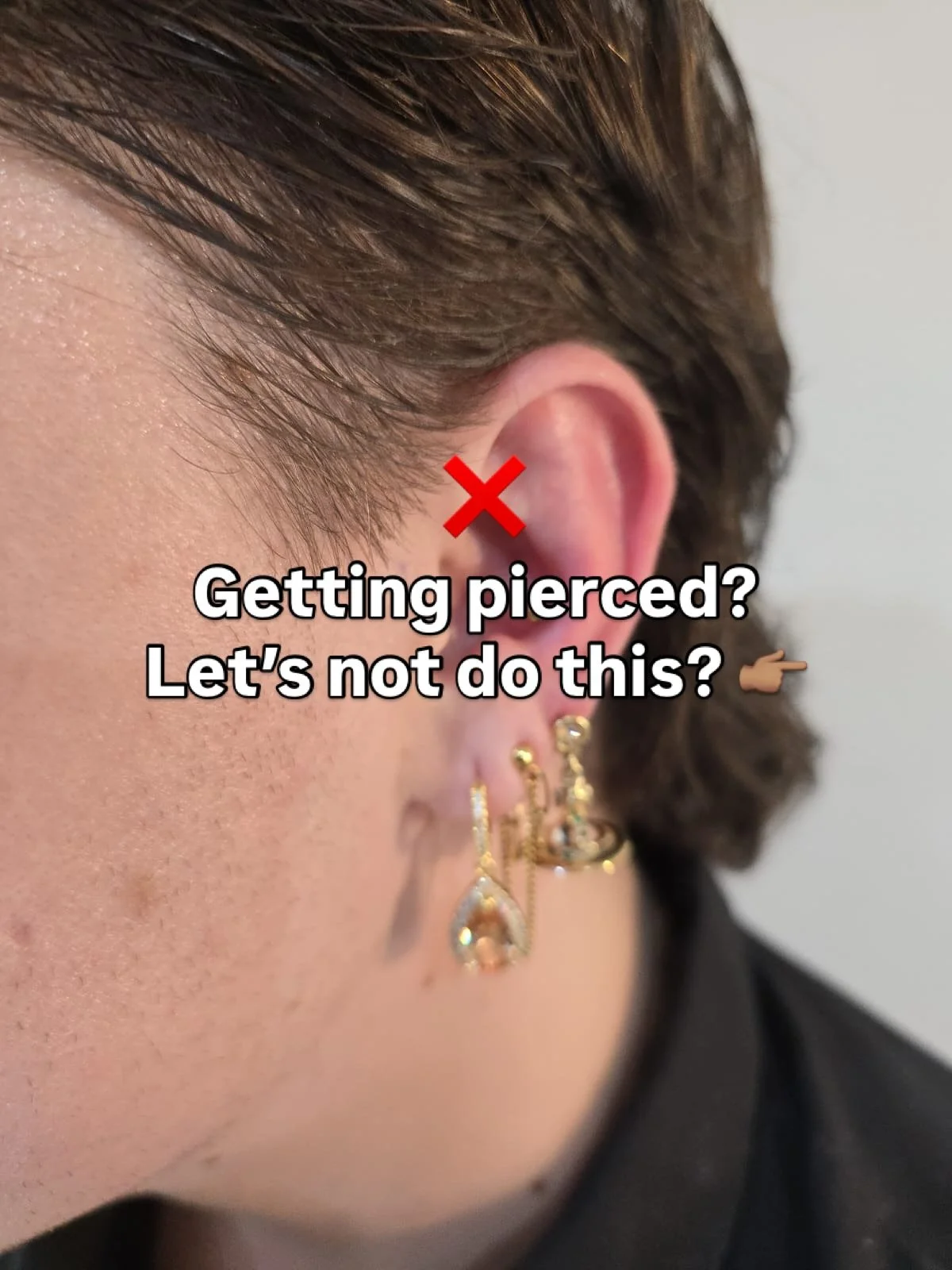 Who&rsquo;s getting pierced this autumn? 🍂 

Before you book, here&rsquo;s a little advice so you know what to avoid post-piercing! 🖤

Whether it&rsquo;s your first piercing or the next in your collection, we&rsquo;ll make the experience positive, 