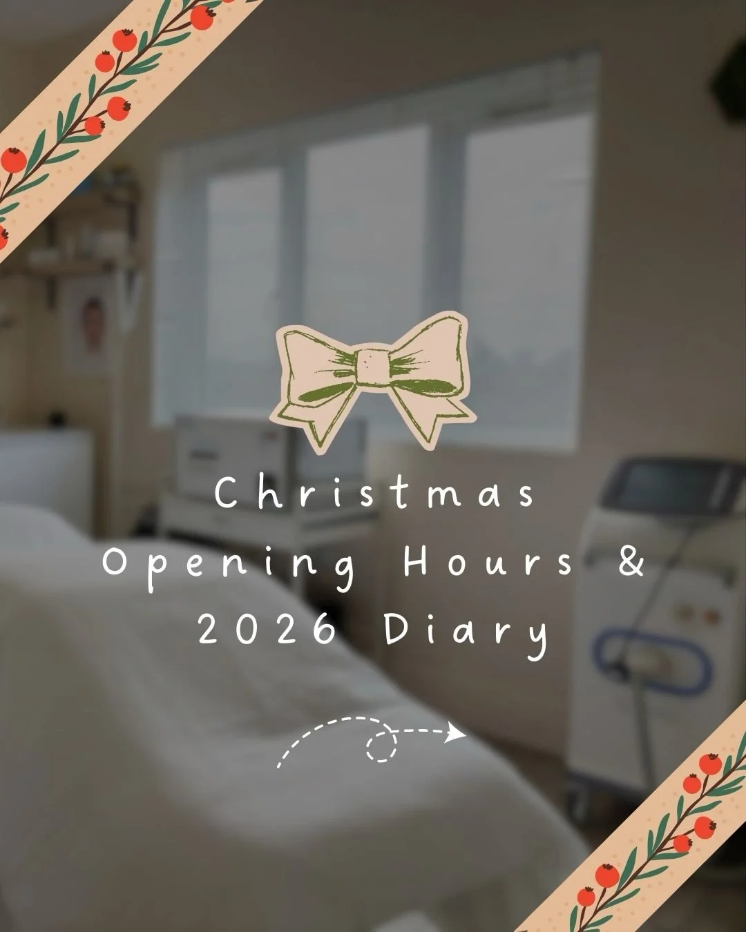 As most of my lovely clients know, I&rsquo;ll be jetting off to Japan for Christmas this year, so we will be closing our Bromley clinic 25th Dec and reopening 13th Jan! 🇯🇵🎄

December appointments are going fast but I&rsquo;ve just opened up my dia