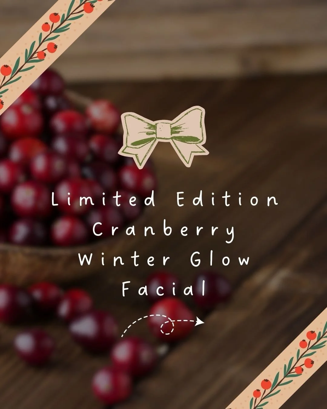 Winter skin calling for a little extra love? ❄🥰

Our Limited Edition Cranberry Winter Glow Facial (&pound;80) delivers exceptional exfoliation for smoother, brighter skin while still deeply hydrating and nourishing. ❤

It helps to soften lines, wrin