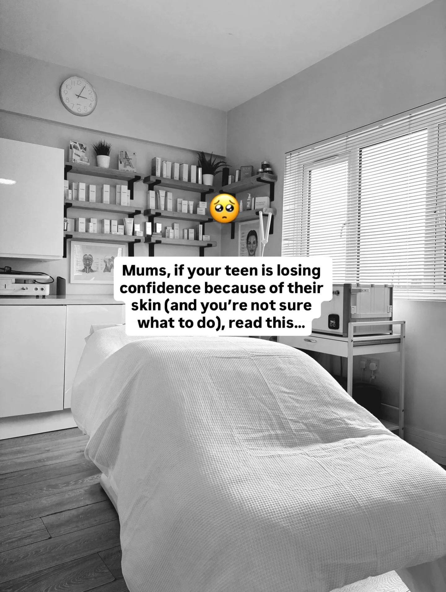 Watch your teen leave our Bromley beauty clinic with newfound confidence in their skin (and their ability to look after it!) ❤️

Book a Teen Facial in the new Year (including consultation &amp; skincare advice) for &pound;38. We also have a range of 