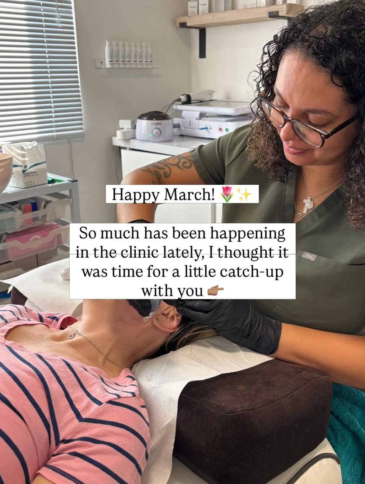 Happy March! 🌷✨ So much happening at the clinic lately, I wanted to catch you up&hellip;

If any of the new offerings take your fancy, feel free to drop us a DM for more info. We&rsquo;re always happy to help! 🤎