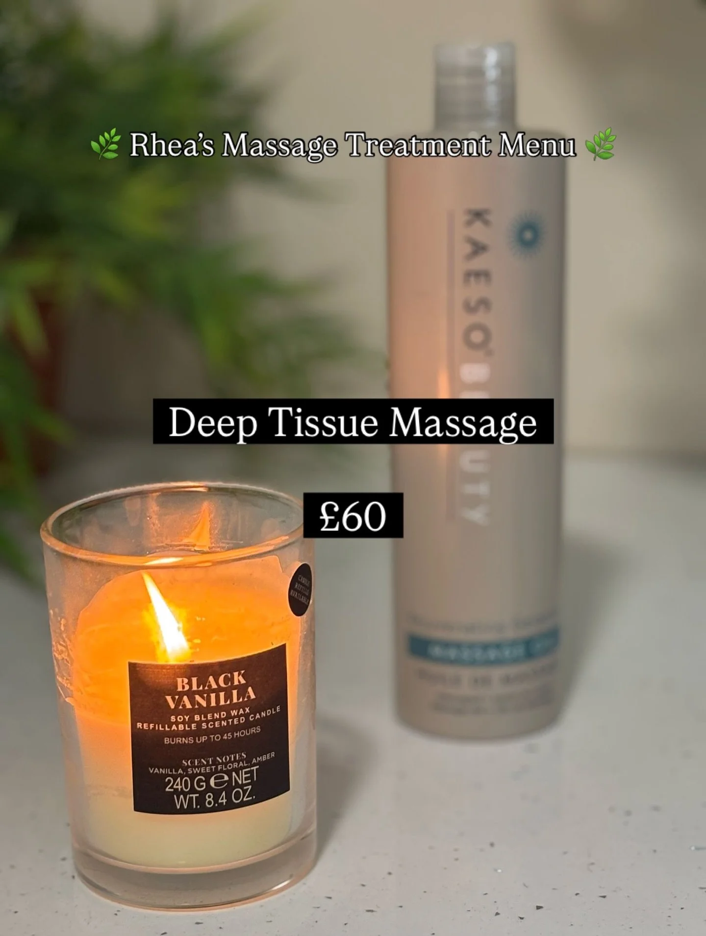 Rhea is our resident massage therapist with over 9 years experience. She is an expert at soothing away your tired muscle aches and has recently qualified in full body manual lymphatic drainage!

Book your massage in Bromley via our website or send us