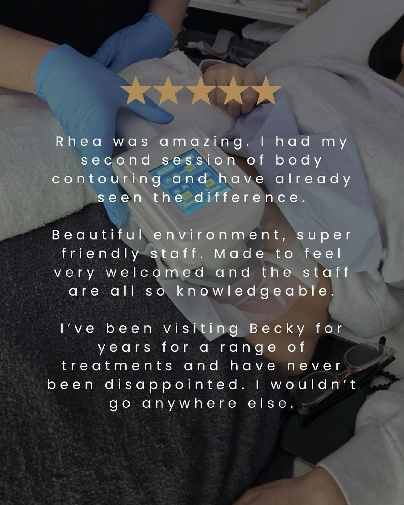 A huge thank you to the lovely Lesleyann for taking the time to leave a five star Google business review for Becky Laroc Beauty &amp; Aesthetics. Reviews like this give our Bromley clinic a real boost &amp; help more local clients find us. 🥰