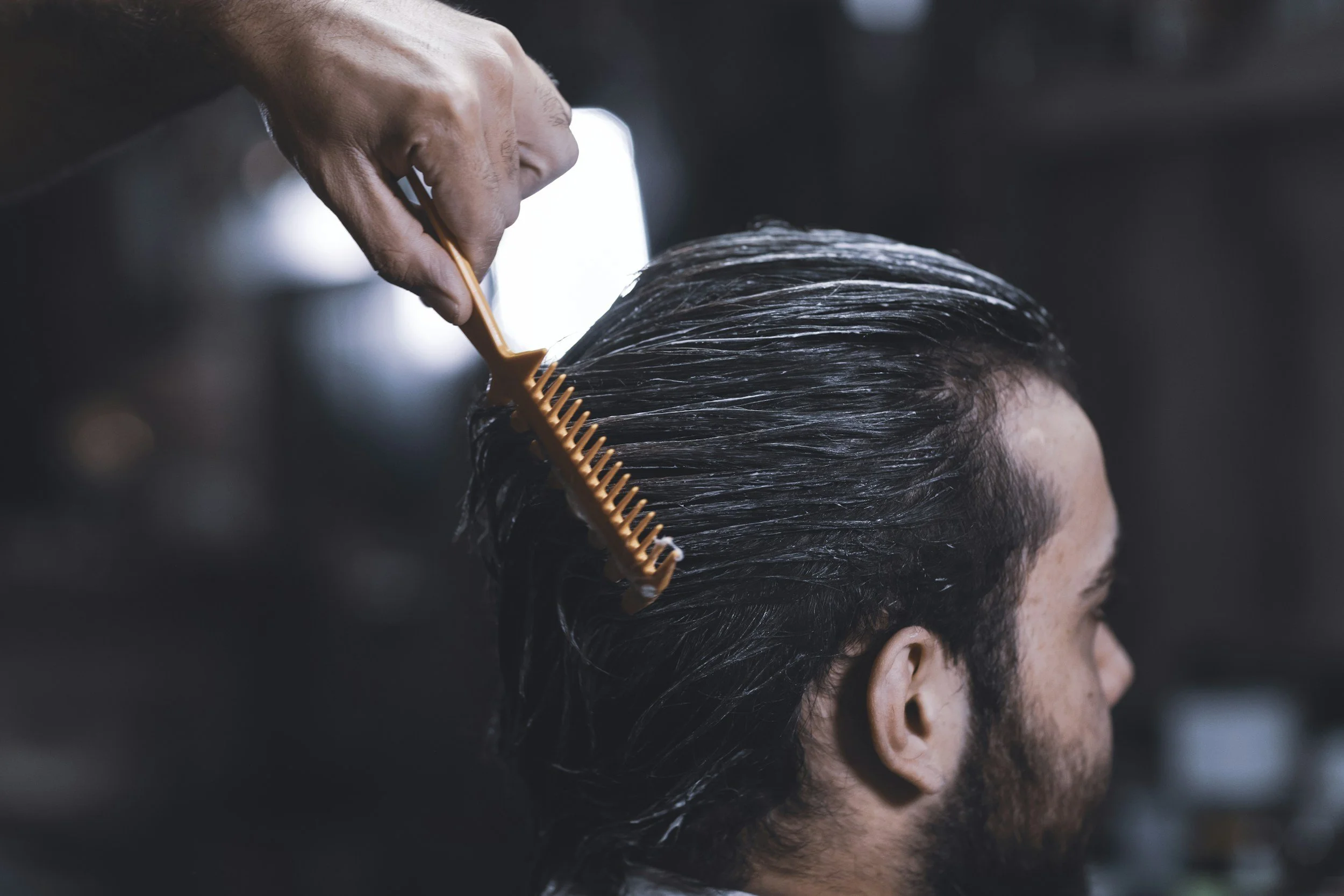 Target thinning hair