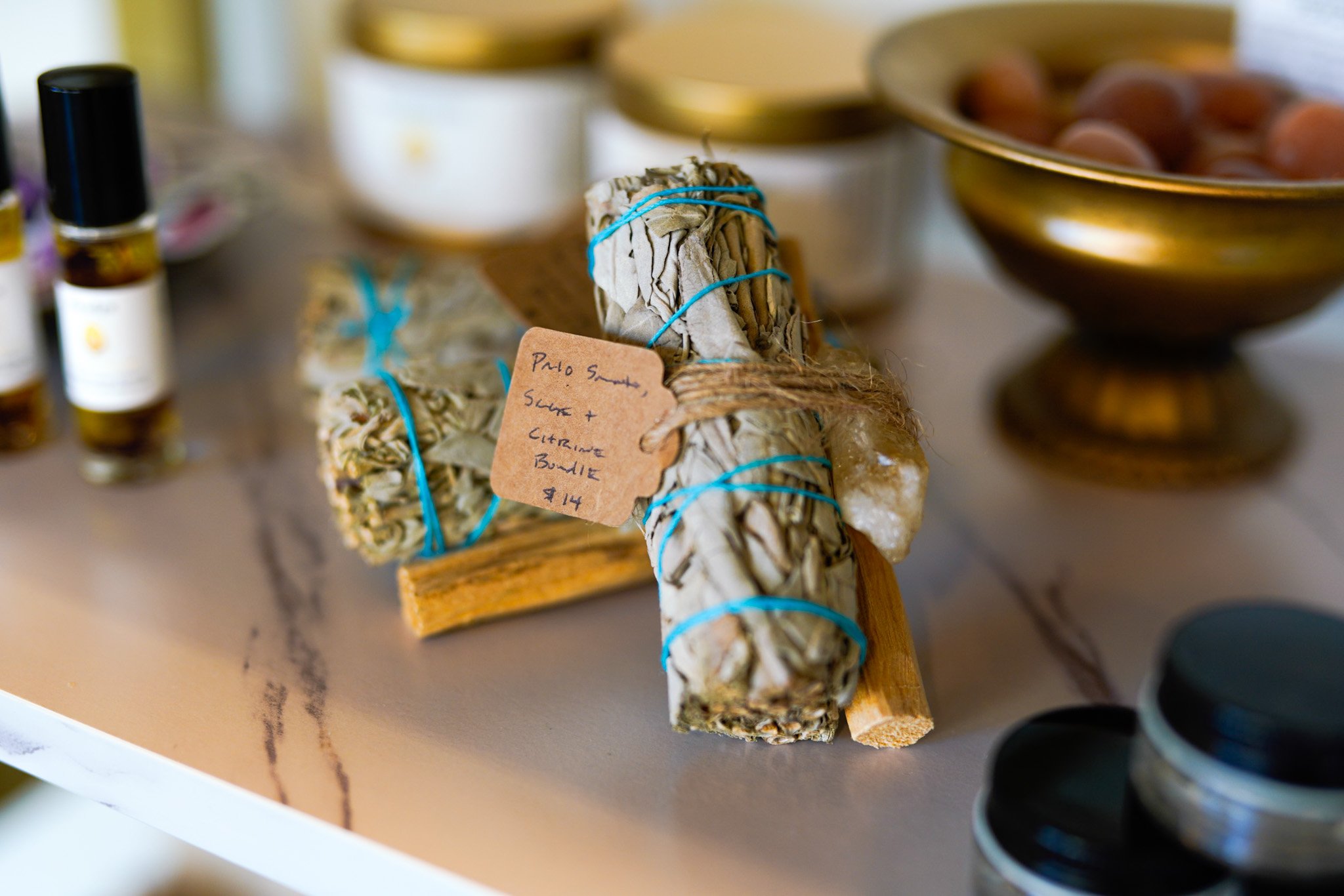 Palo Santo, Sage and Citrine Bundle