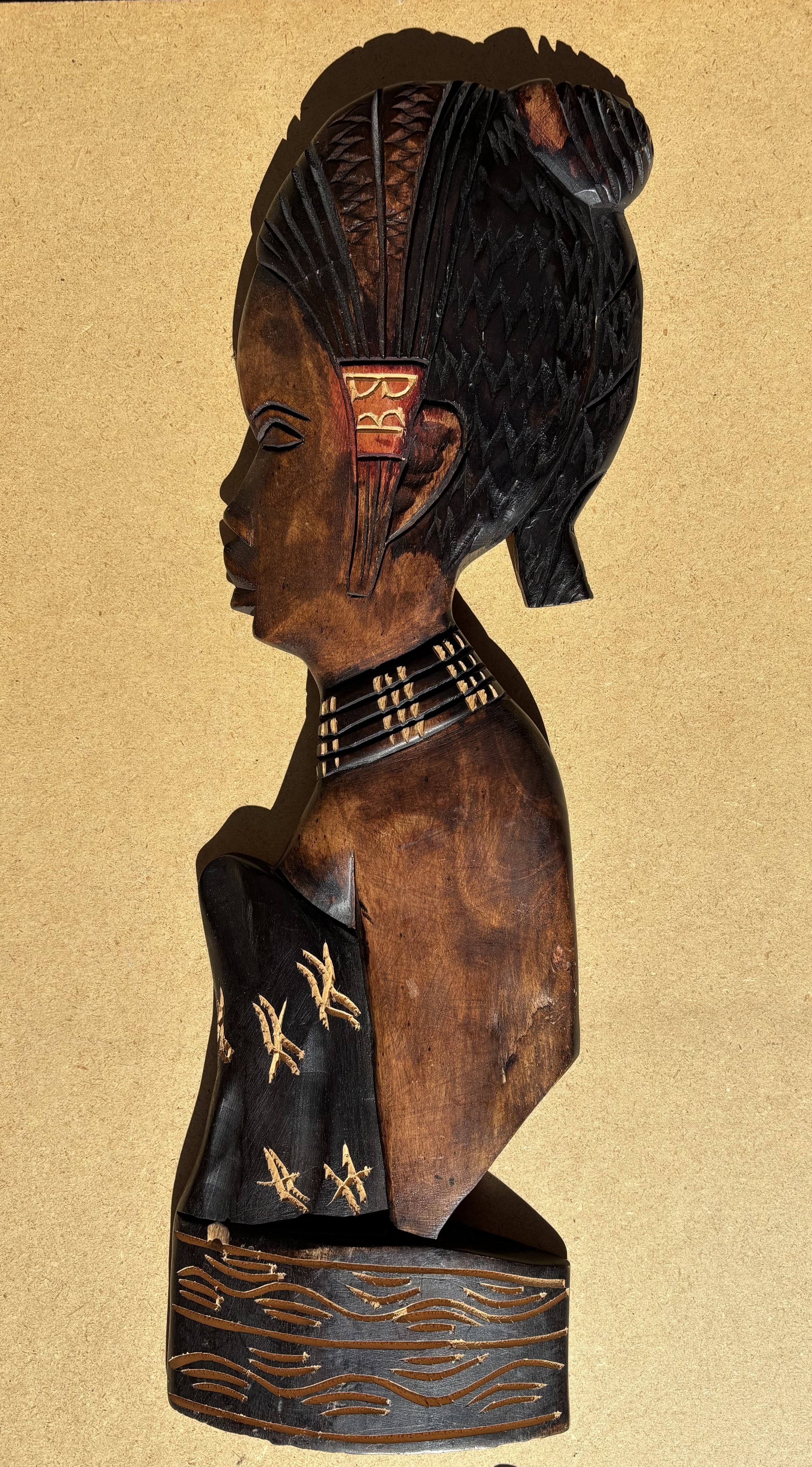 Lady in print