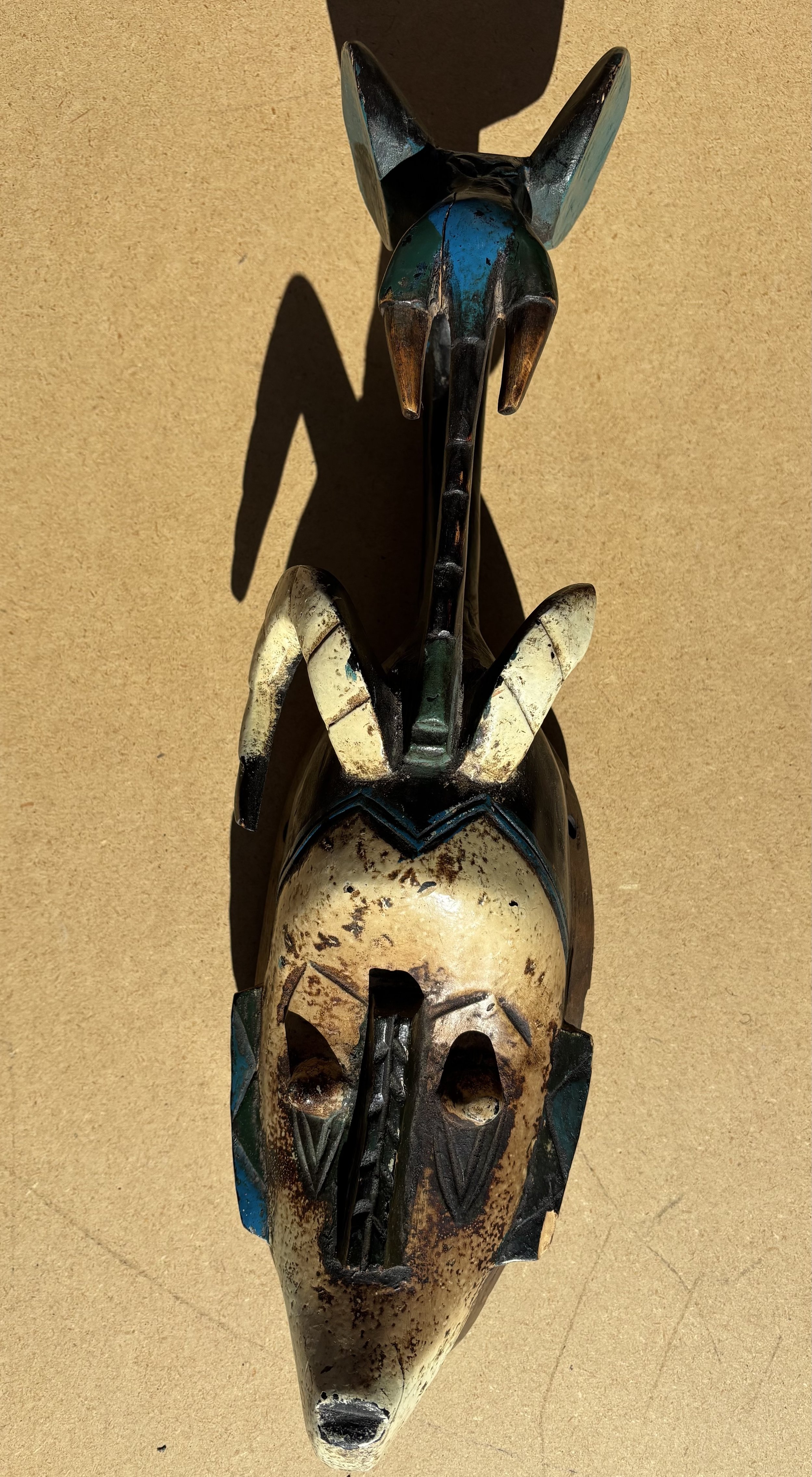 African headress wall art