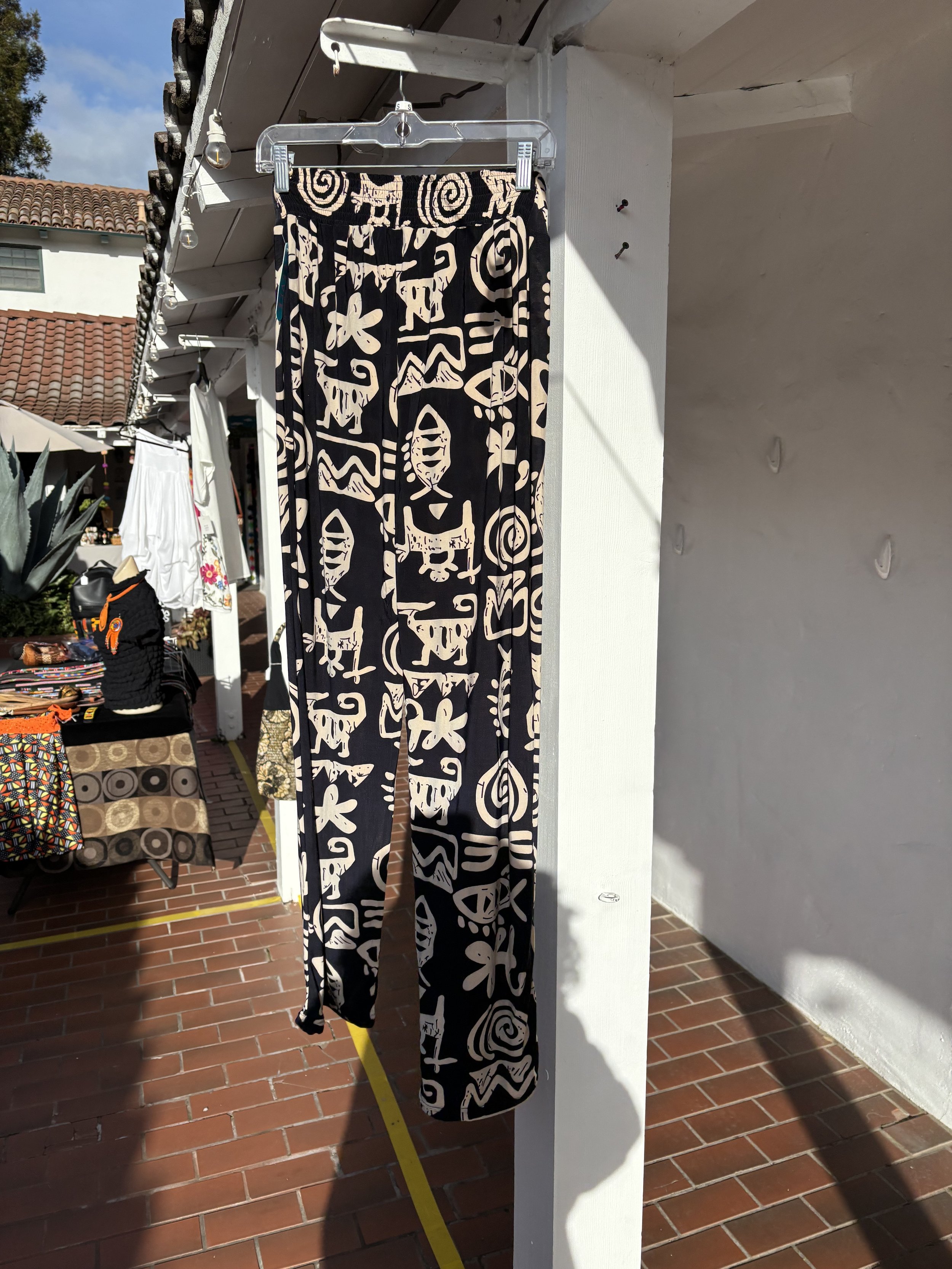 Patterned Pants