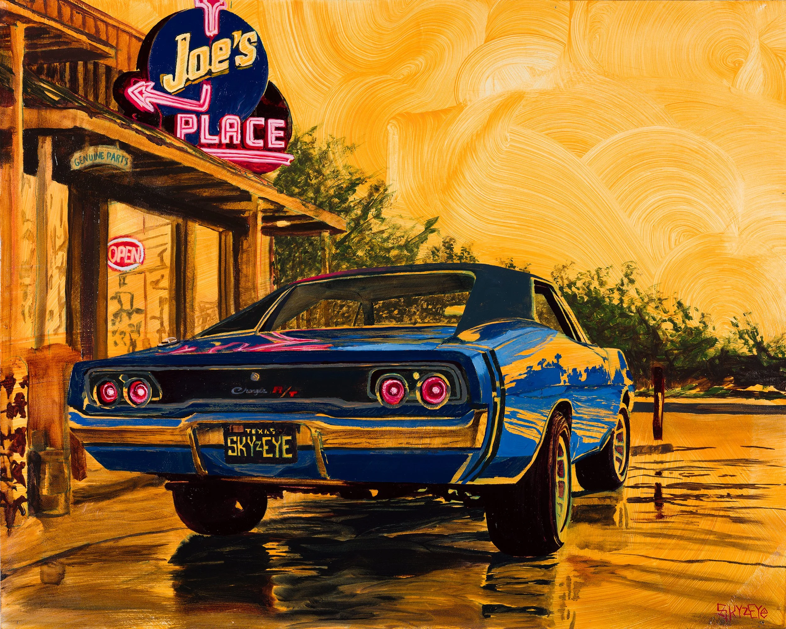 Heat Waves at Joe's Place | Fine Art Reproduction