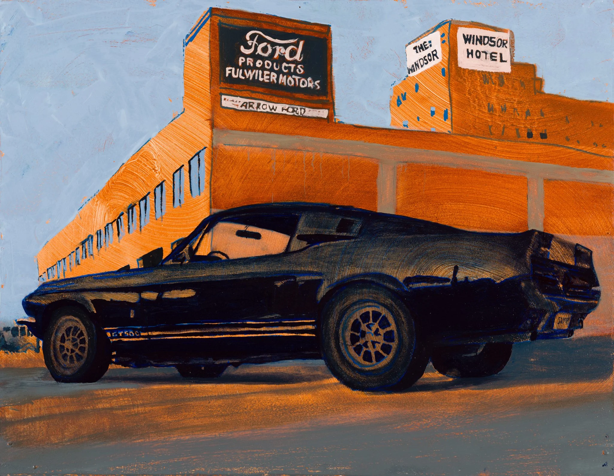 Shelby at the Ford Building (Windsor) | Fine Art Reproduction