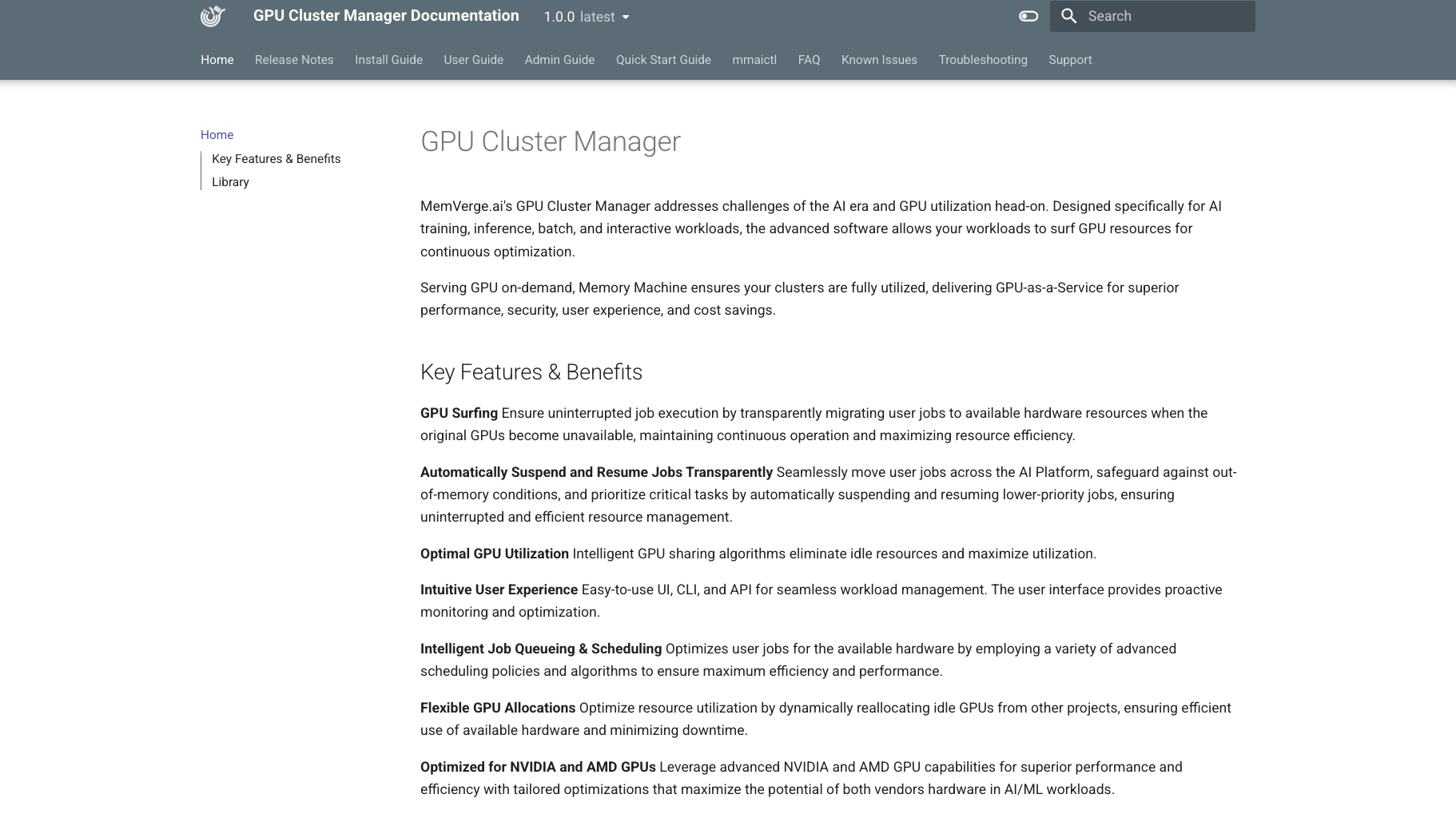 GPU Cluster Manager