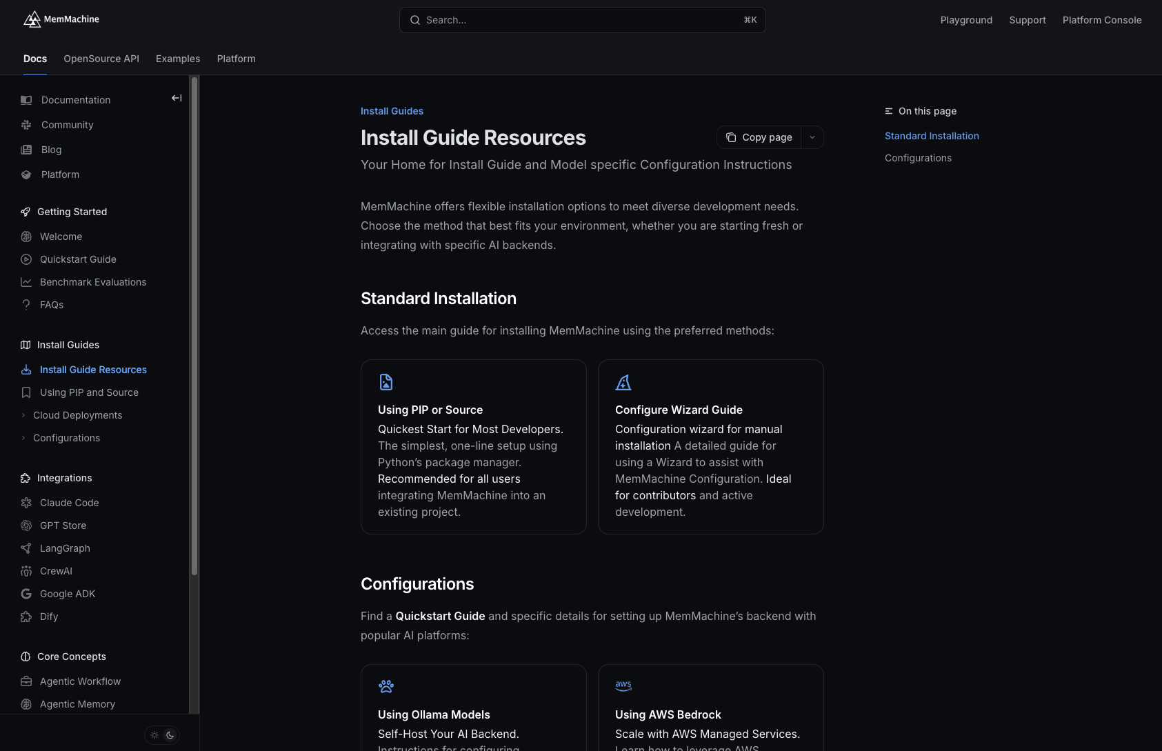 Greenfield documentation architecture designed for scalability