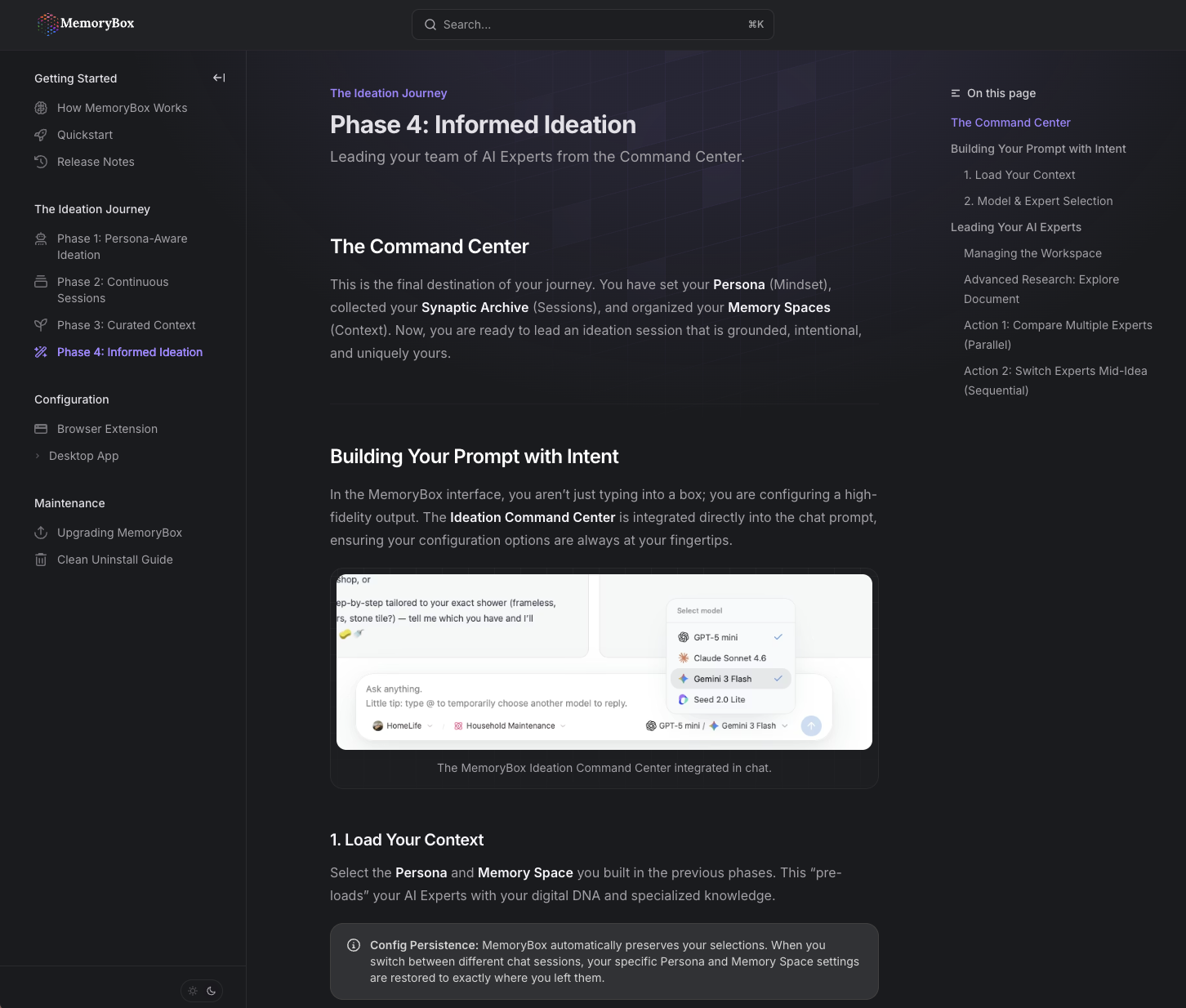 Example of the dark theme for our site, complete with charcoal background and image (windows) to match the design of our Desktop application.