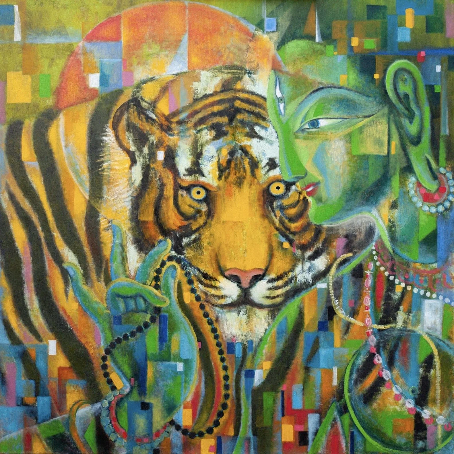 Tara with Tiger
