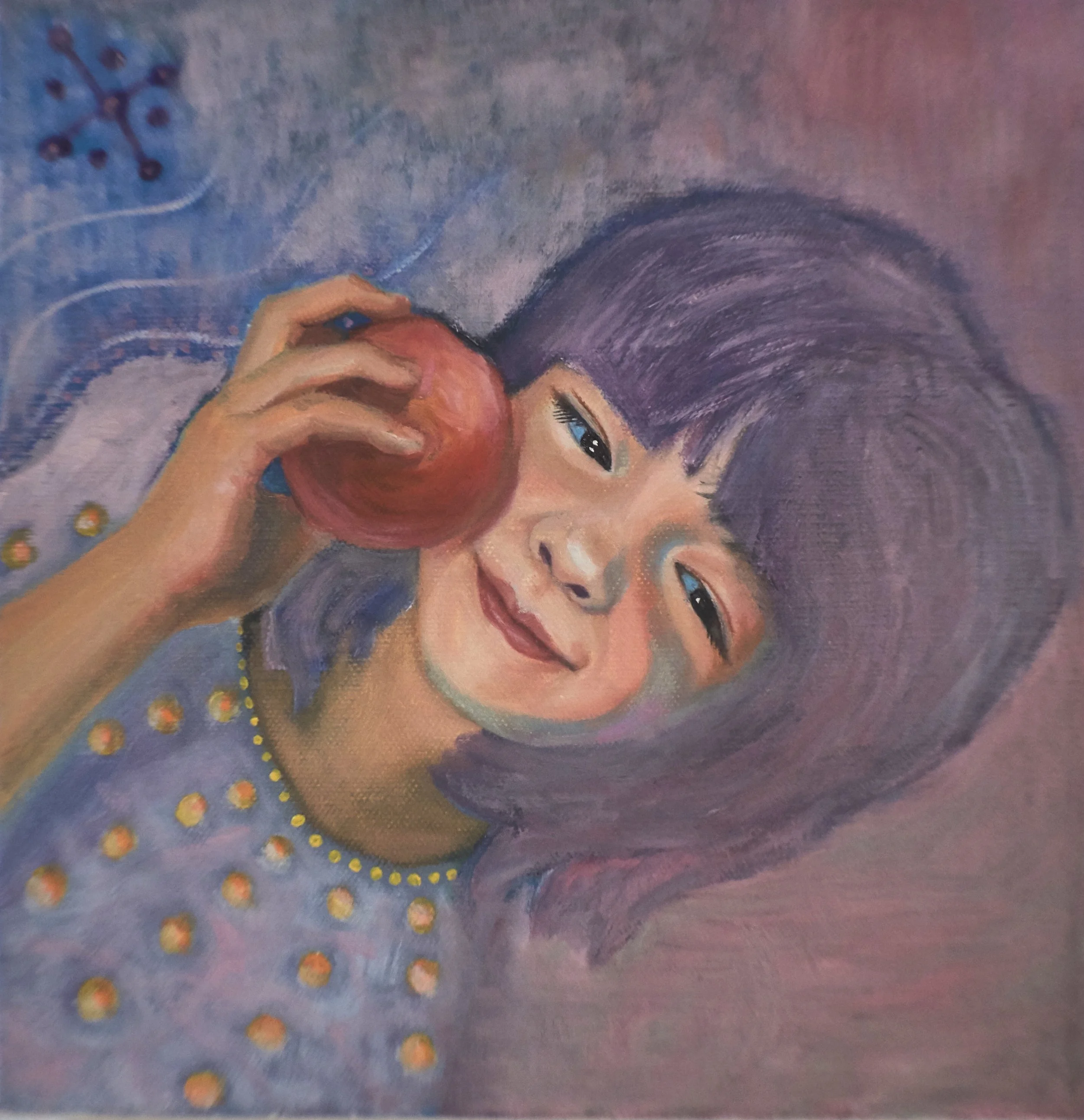Girl With The Apple