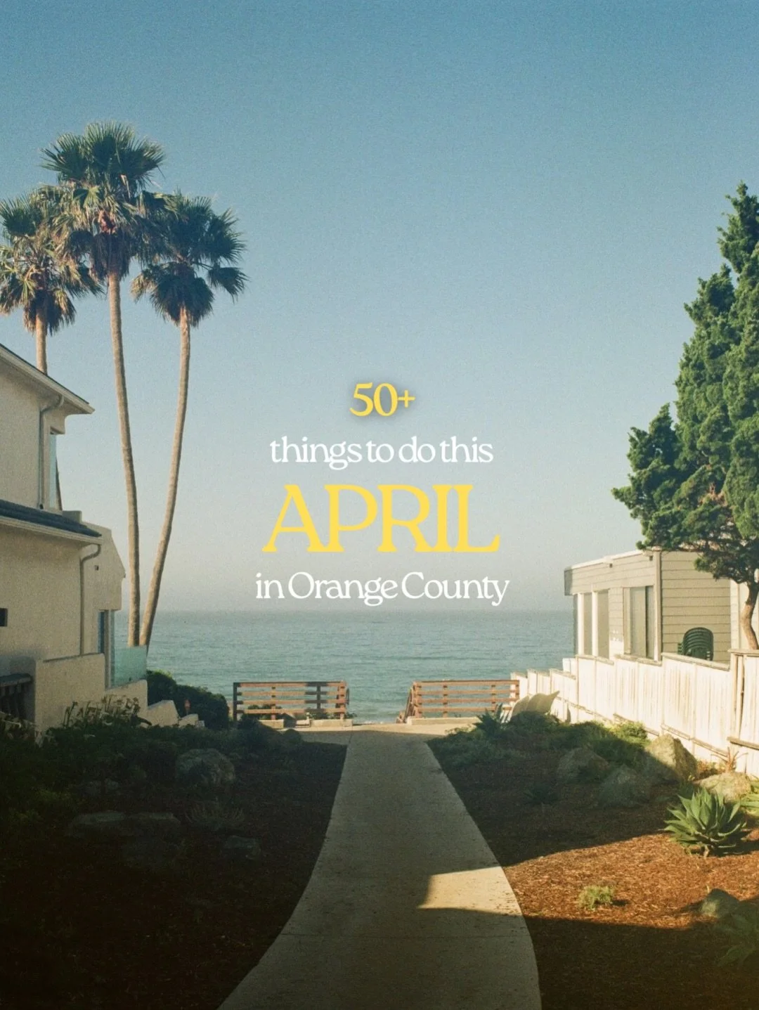 50+ things to do in Orange County this April 🩵Sign up for my newsletter to get a monthly Orange County events roundup sent straight to your inbox so you won&rsquo;t miss out 💌 Full April list is live on the blog!

#orangecountyca #newportbeachcalif
