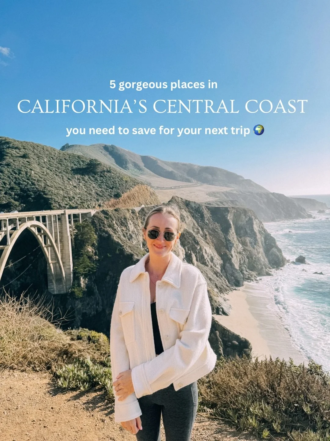 5 California Central Coast spots you don&rsquo;t want to miss 🌊💙 Make sure to save this for your next Central Coast trip + check out the full 3-day Big Sur, Carmel &amp; Monterey itinerary on my blog!

#carmelbythesea #bigsurcoast #centralcoastcali